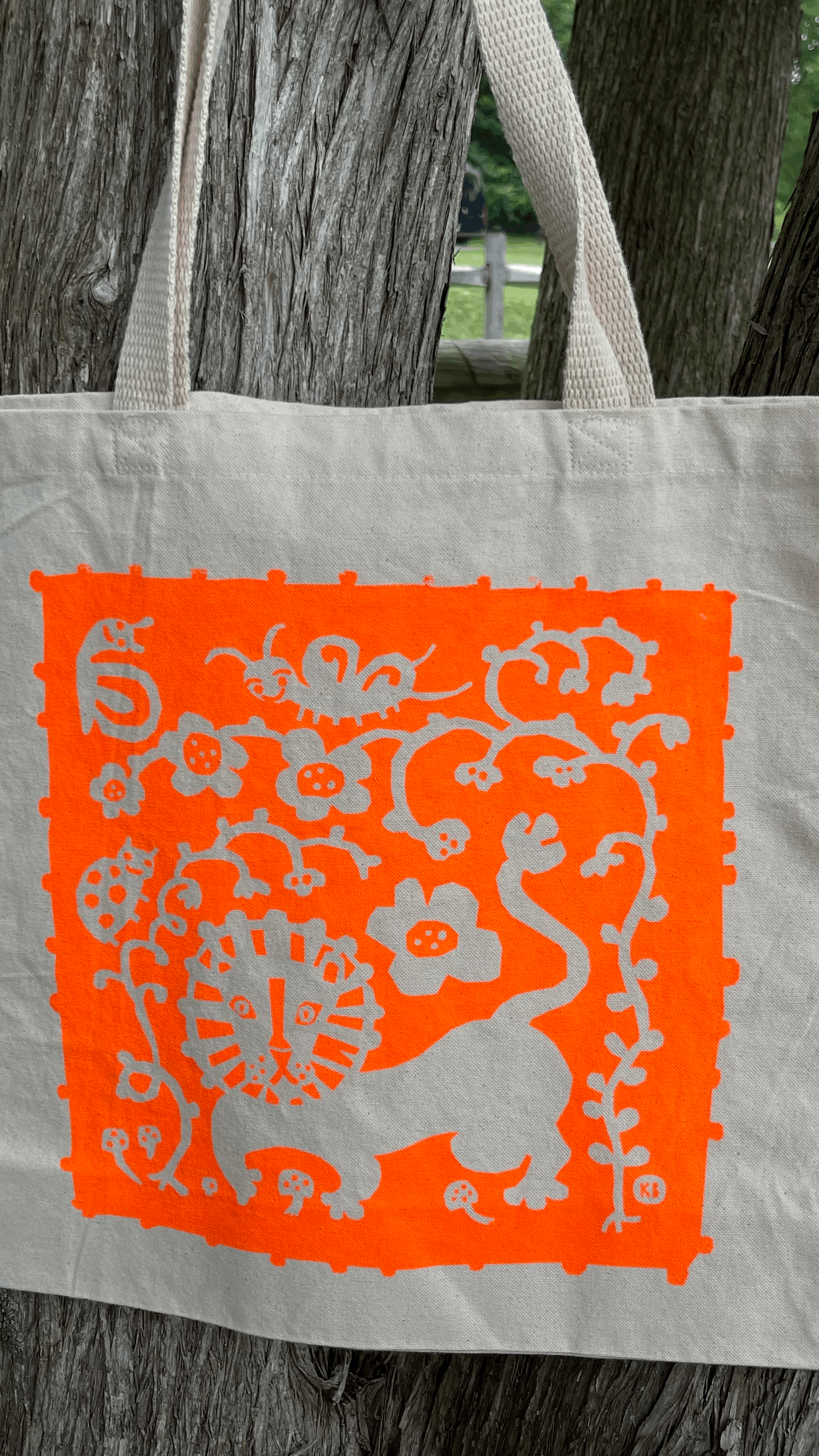 Lion in Florescent Orange