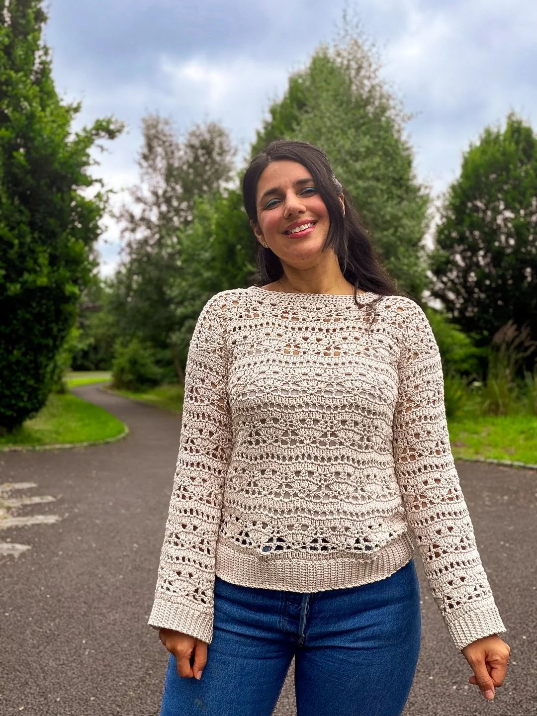 Crochet Lace Sweater Pattern