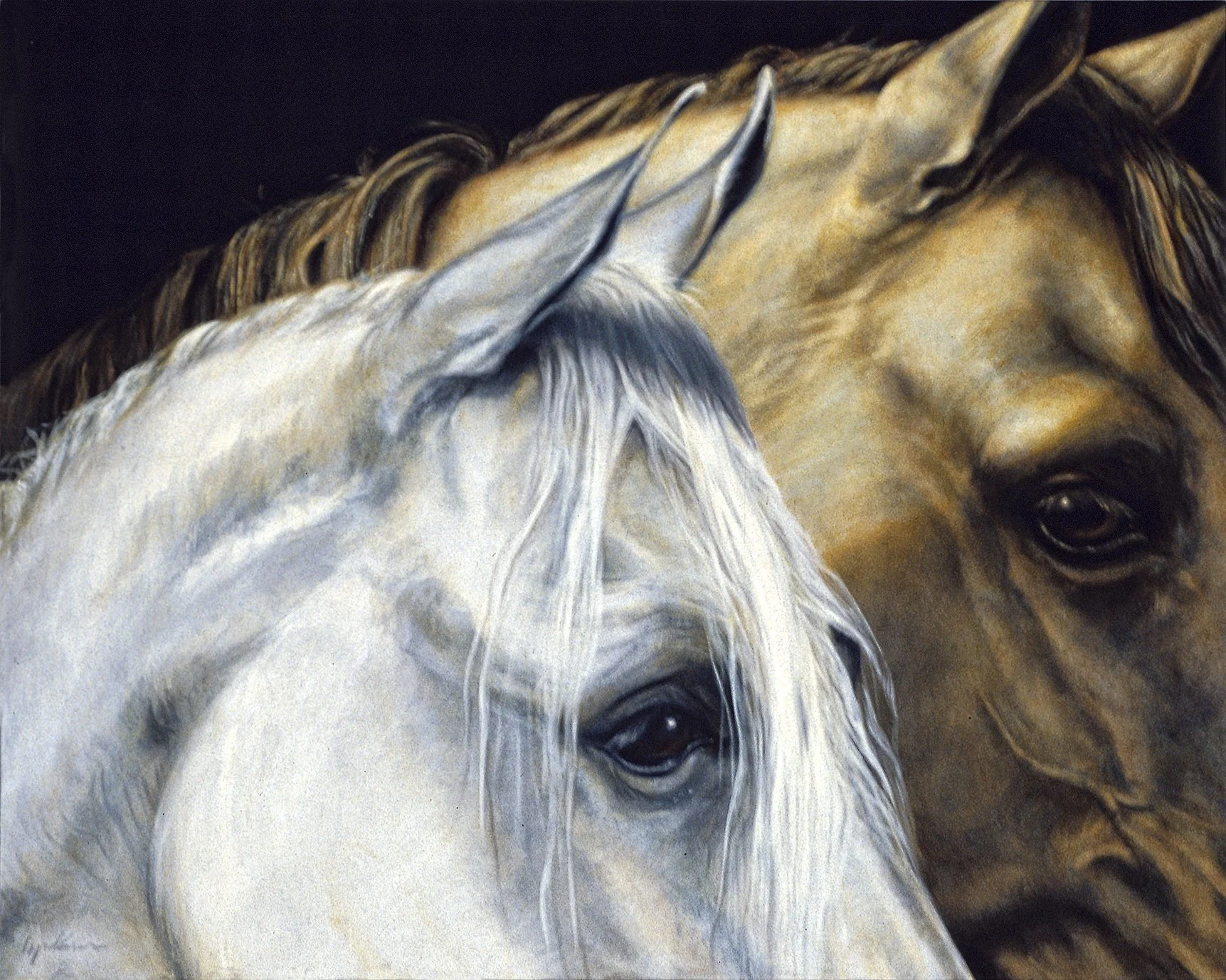 Eclipse, 24" x 30" oil on 100% cotton canvas