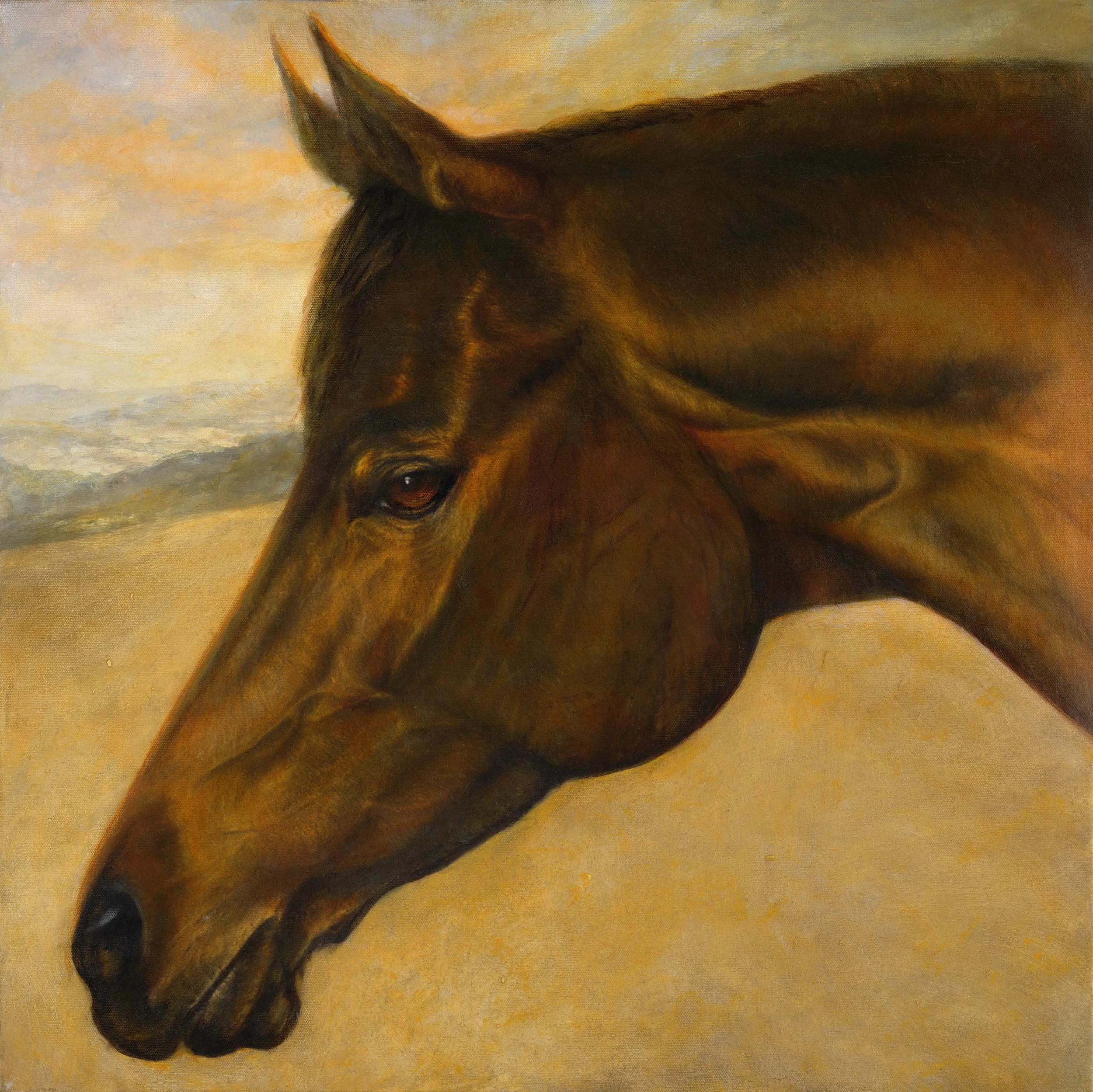 Muse Series V, 36" x 24" oil on 100% cotton canvas