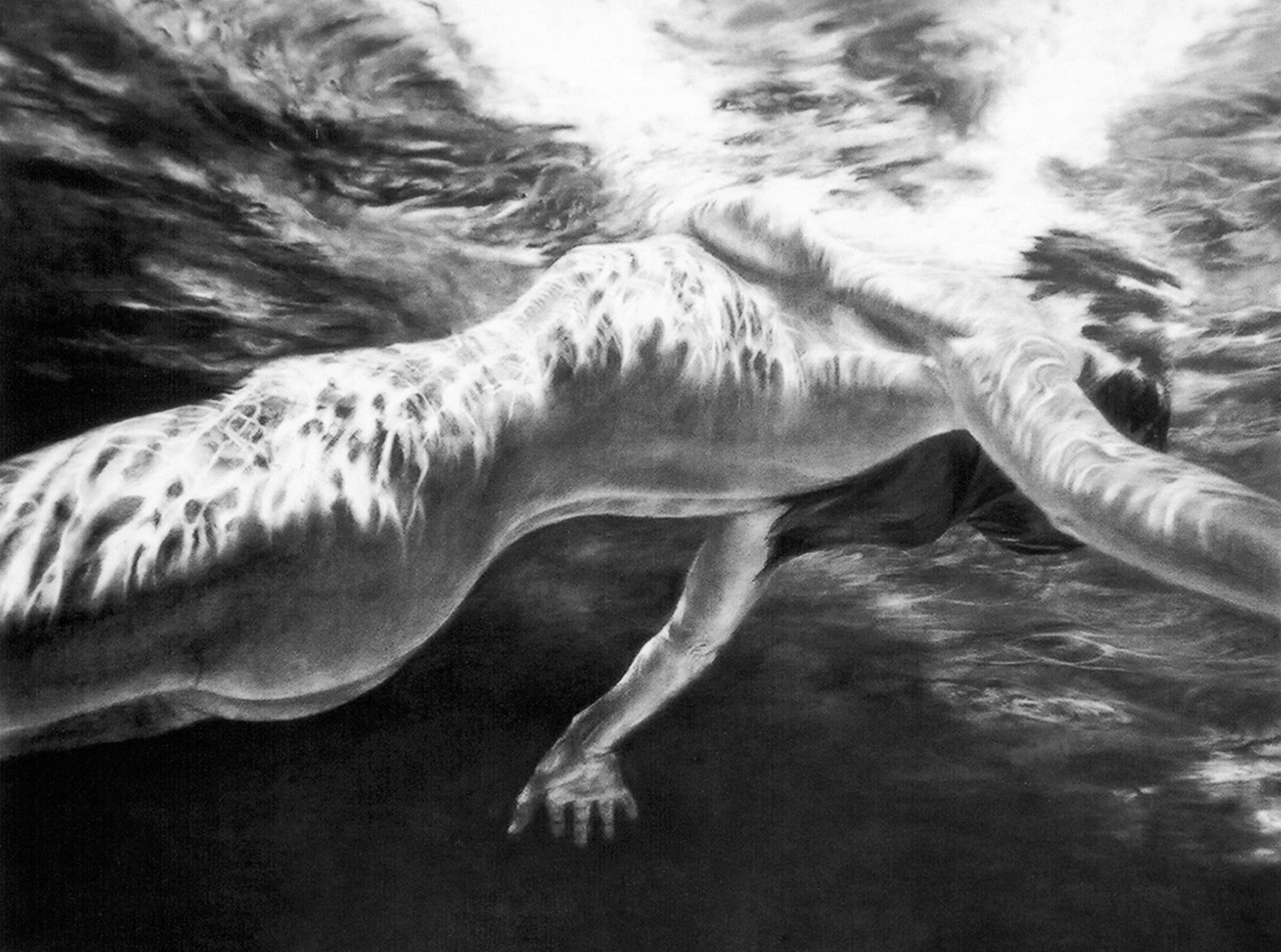 The Sacrifice, 38" x 52" charcoal