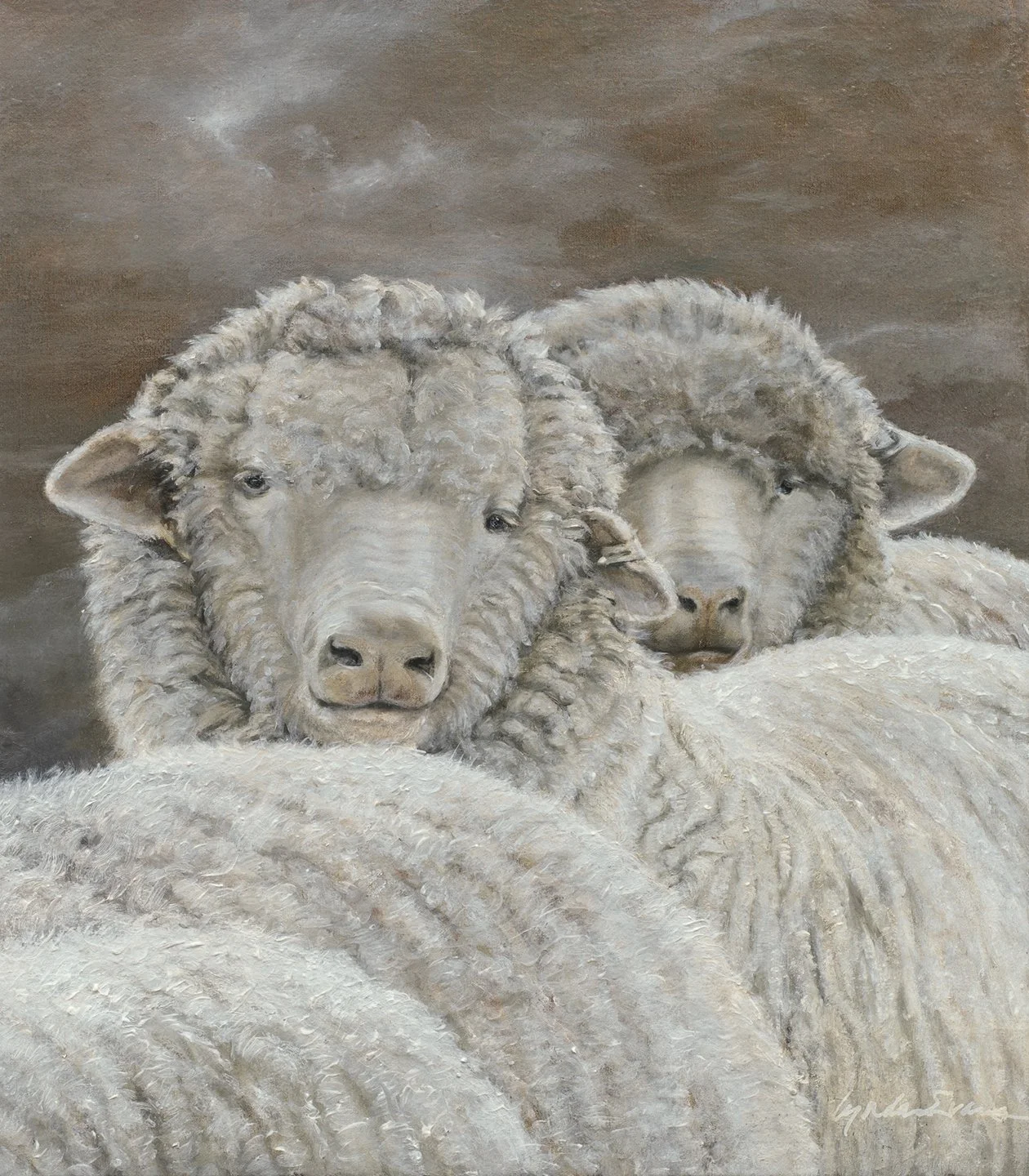 Peace Path, 16" x 24" oil on canvas (available as archival print)