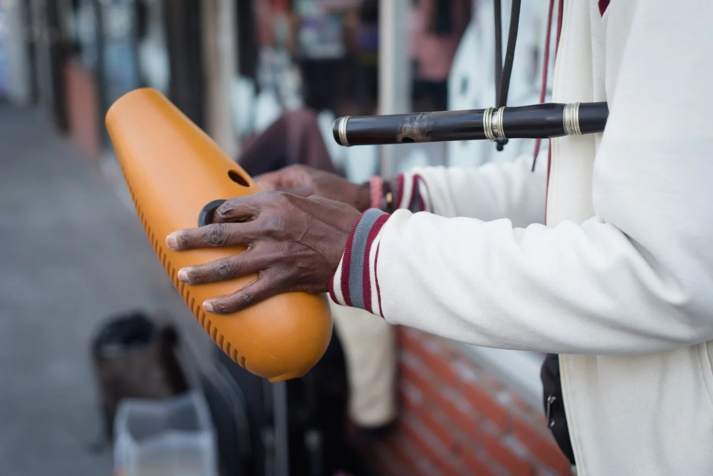 From my January Let the Light in Studio Newsletter:⁠
⁠
There&rsquo;s something curious about meeting people whose lives are so different from your own. What would it be like to be a street busker? That&rsquo;s the question that came to mind when I me