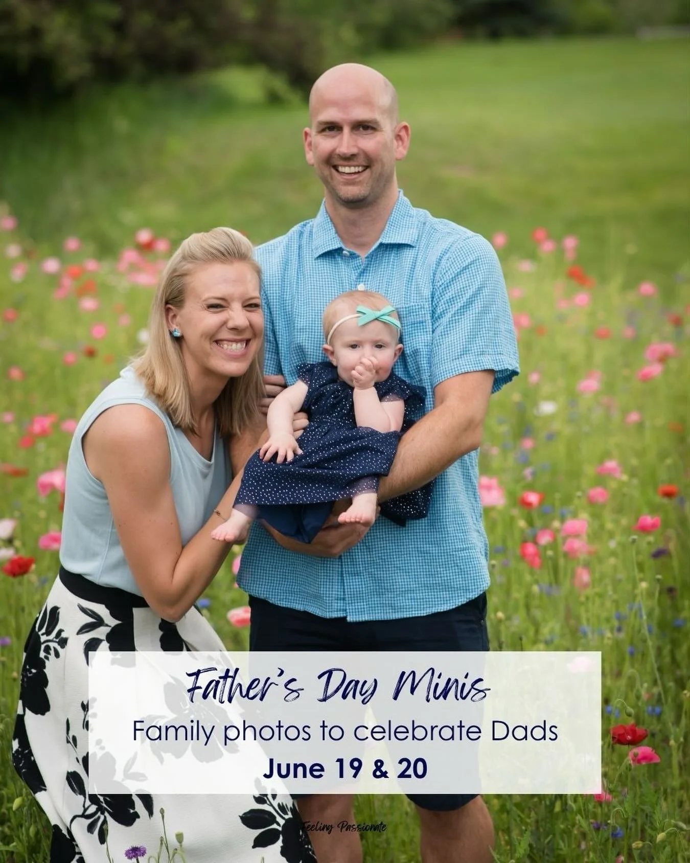 Don&rsquo;t know what to give the dad in your life this Father&rsquo;s Day? 

Give him the gift of memories frozen in time. Celebrate the fathers in your life with a mini photo session. These limited 20-minute sessions are quick (perfect for dads who