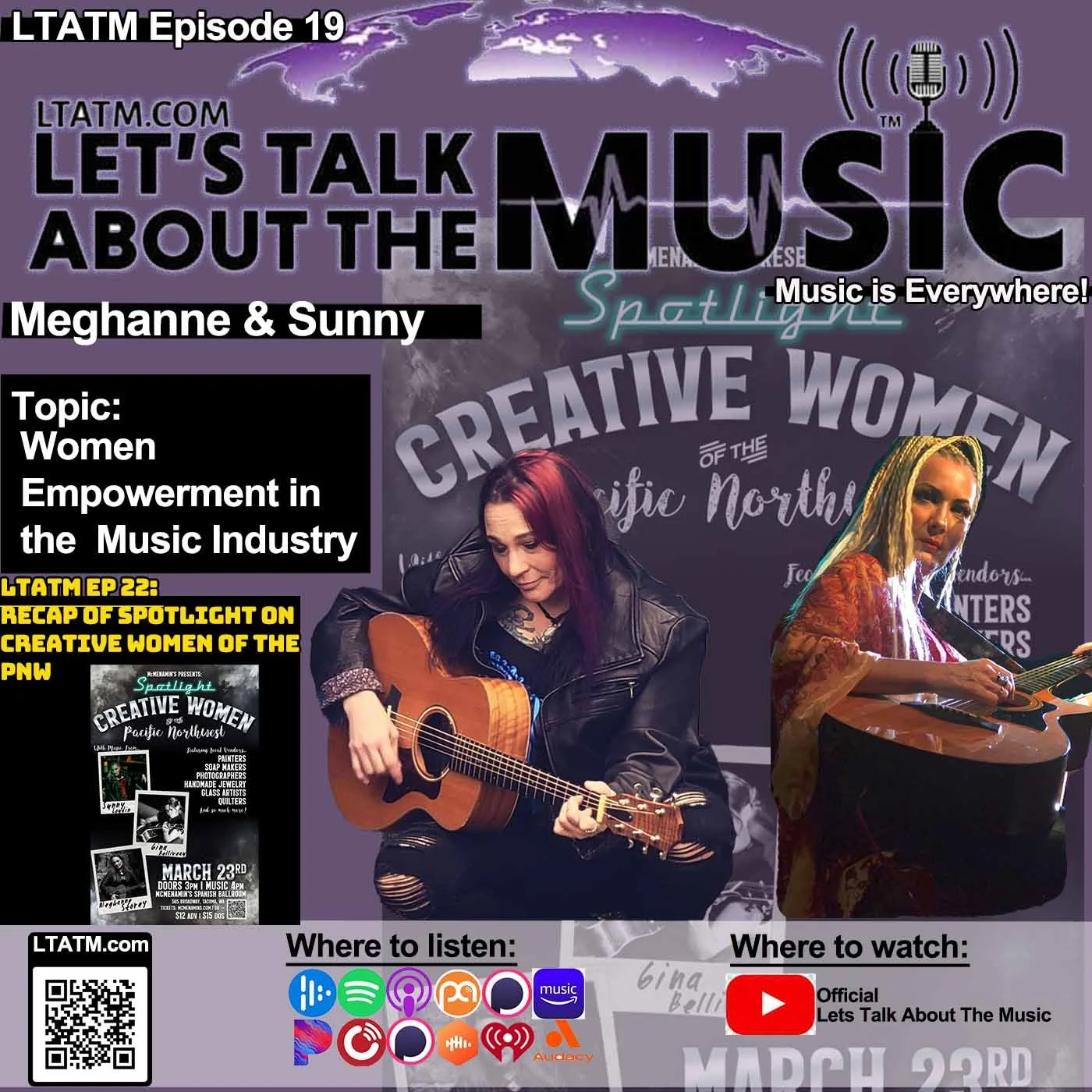 LTATM EP 19: Women Empowerment + Spotlight: Creative Women of The PNW