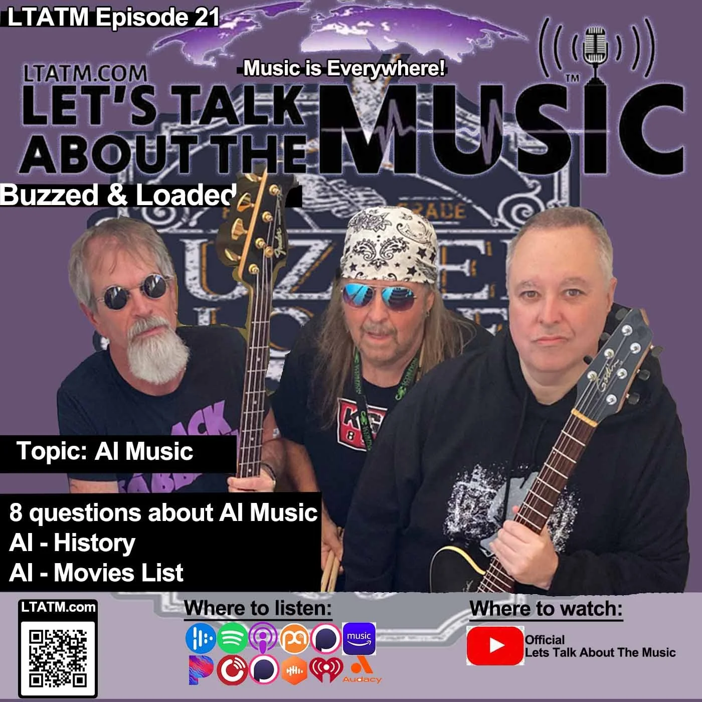 Episode 21: Buzzed and Loaded — AI Music