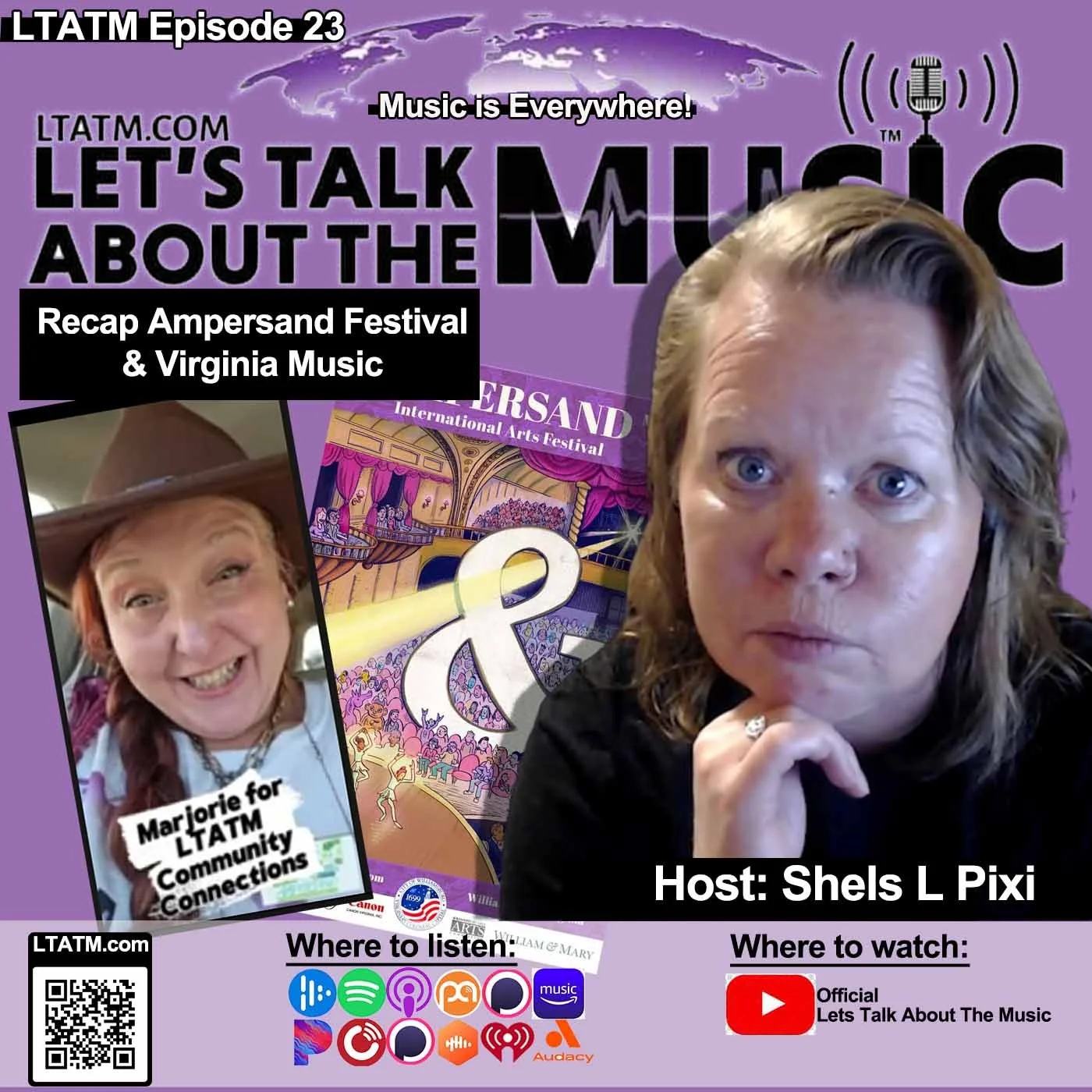 LTATM Episode 23 - Ampersand Festival and the VA music community