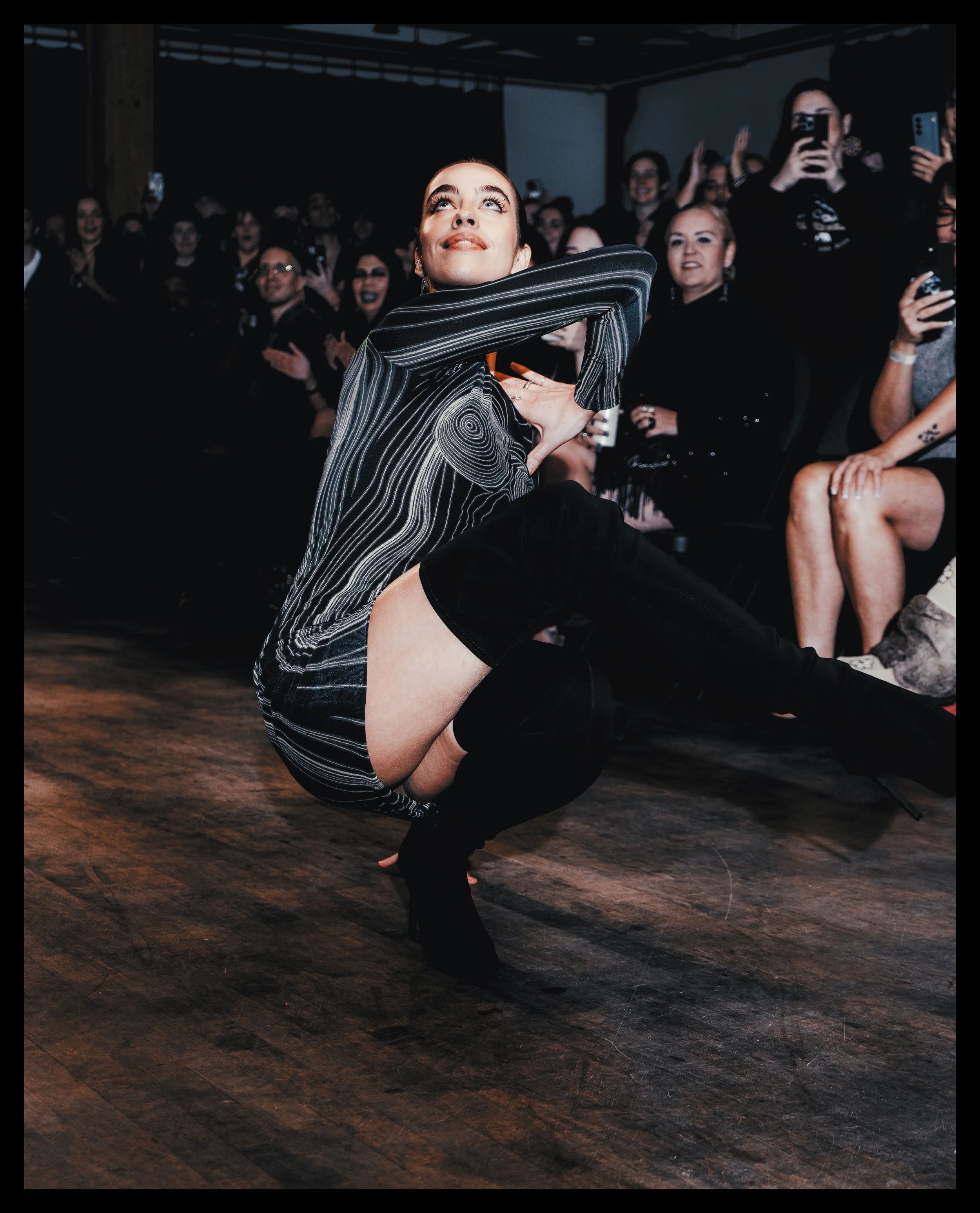 Performer dancing for the 2024 Supernatural Ball