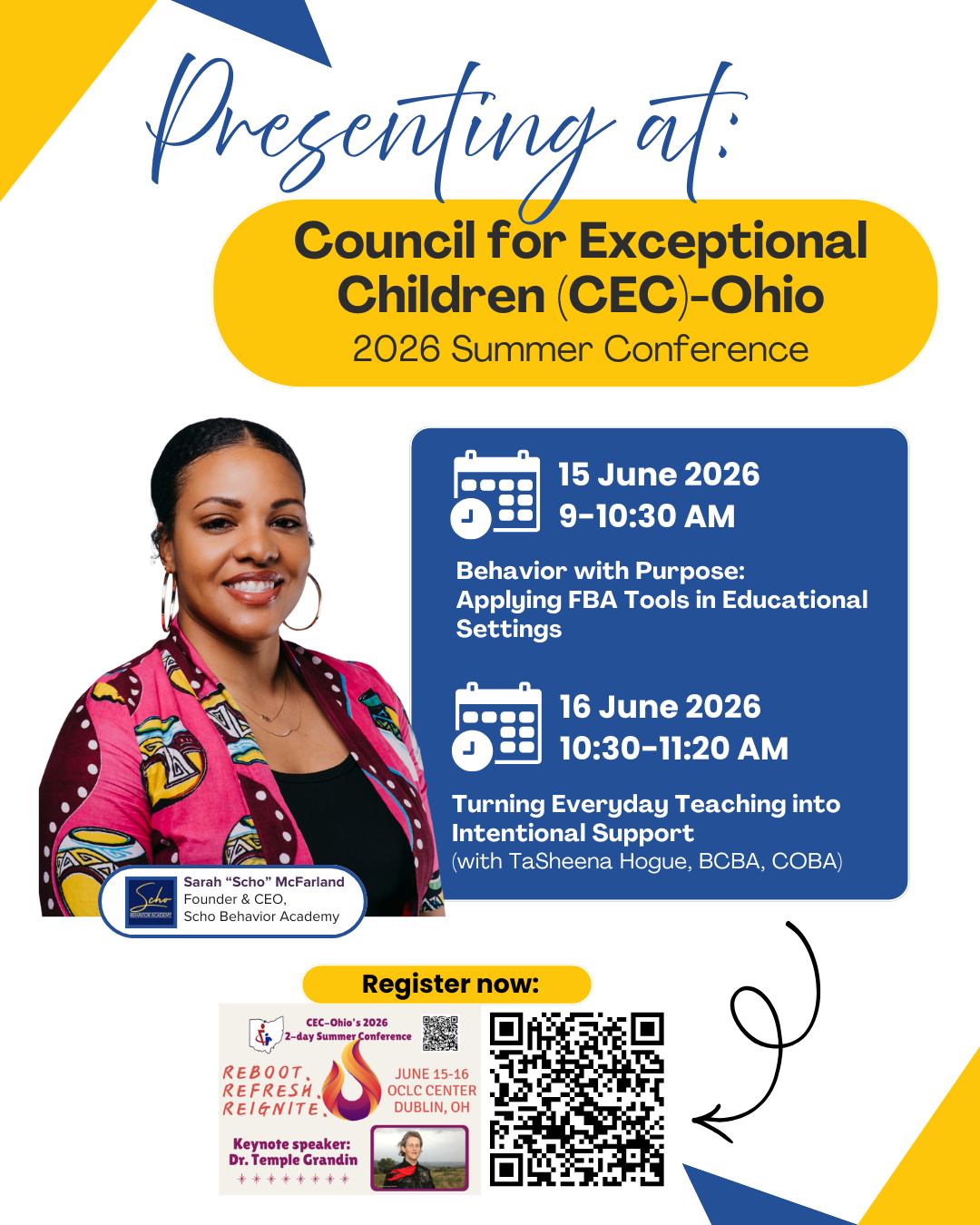 CEC-Ohio 2026 Summer Conference