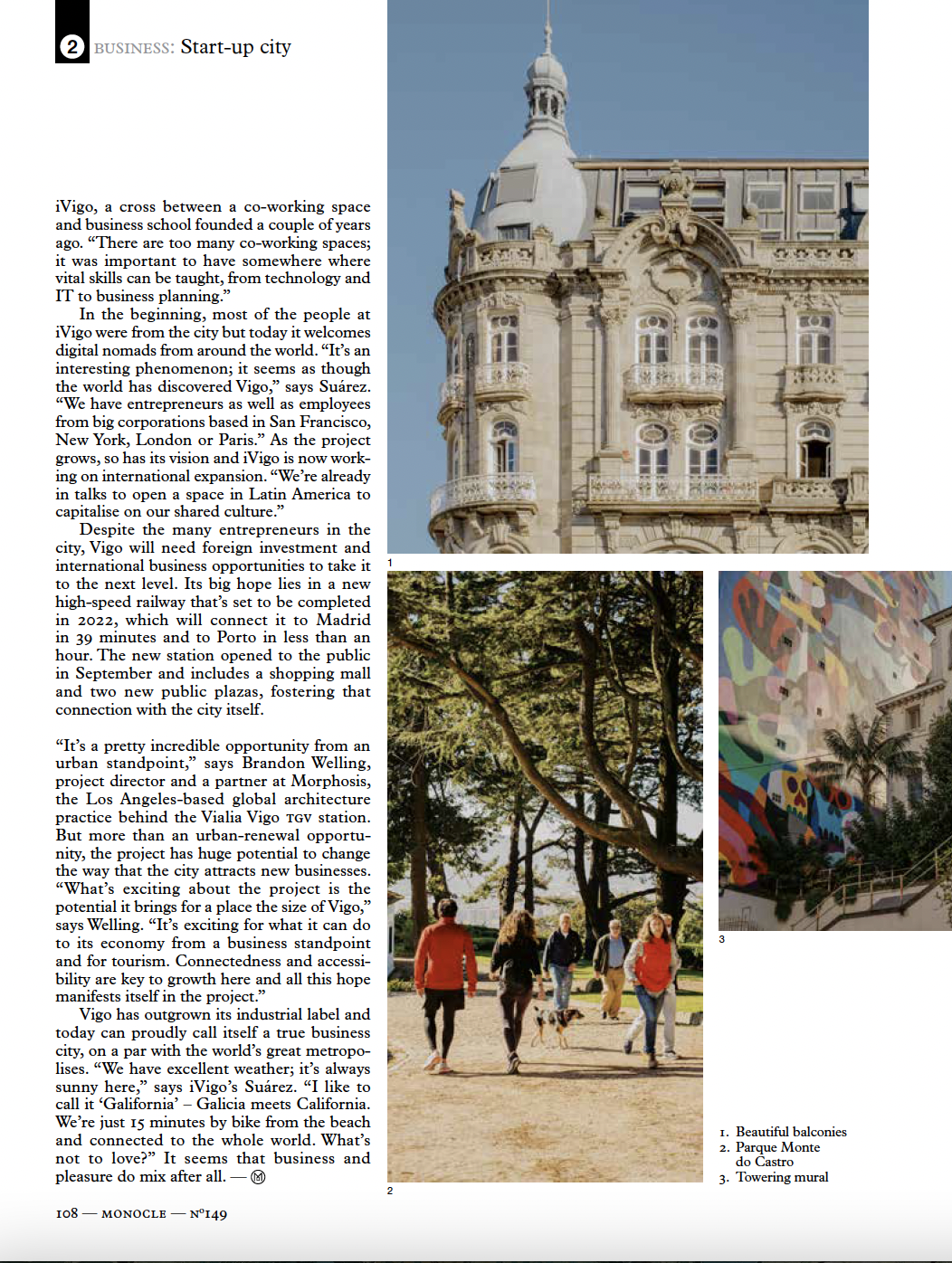 Crest of a wave: Vigo report
