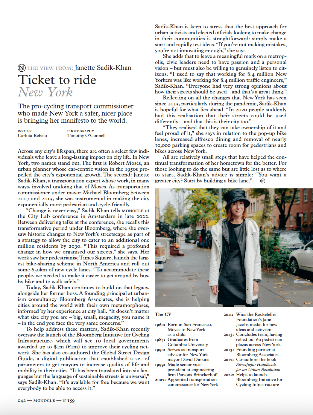 Interview: Janette Sadik-Khan