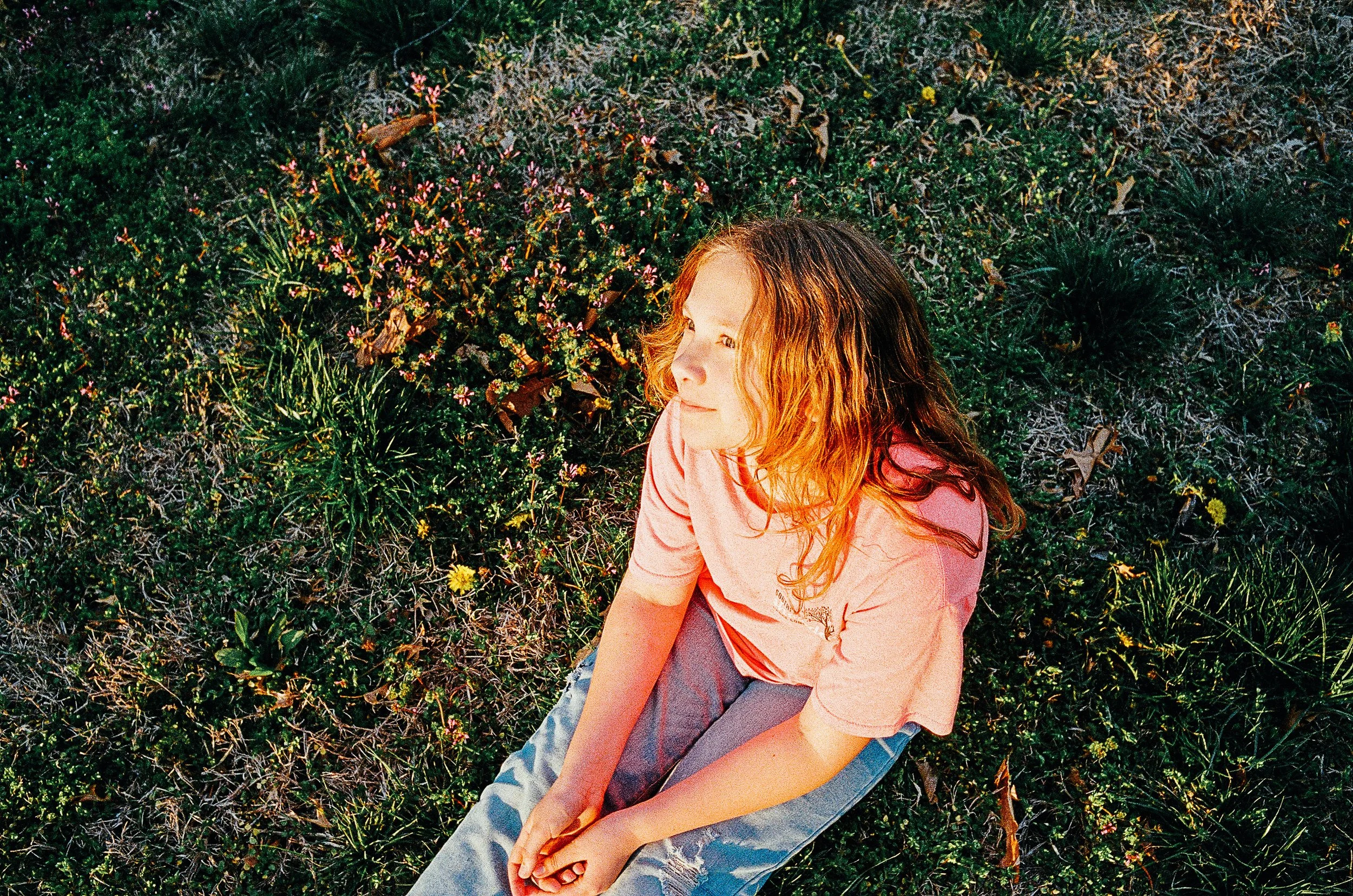 Sister watching the sunset. From Dean Hinnant’s Blood series exploring siblinghood and family bonds