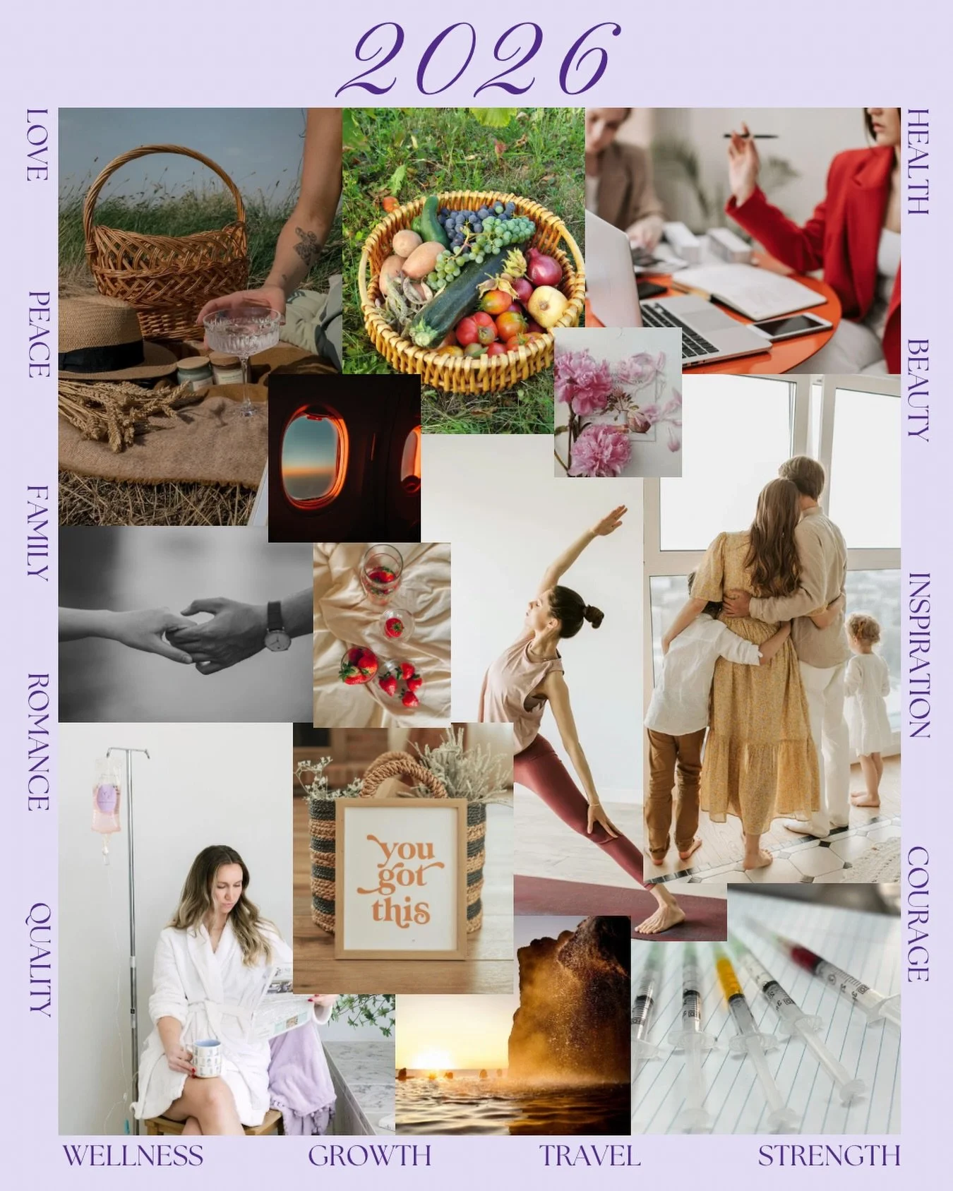 This isn&rsquo;t our vision board, this is YOUR vision board for 2026. We wish you personal growth, career success, love, family, courage, good health, and quality over quantity when it comes to the small moments this year. 

May your year be filled 