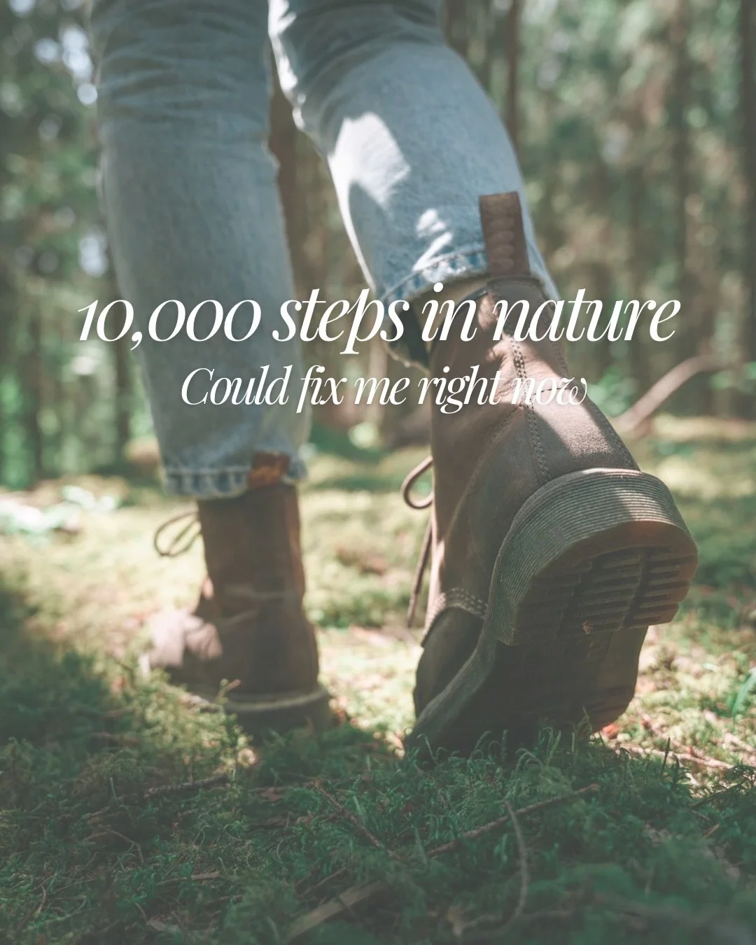 What&rsquo;s your healthy indulgence?
Which one is your top serotonin and dopamine booster? 

Nature and slow moments have a way of healing you if you let them. 

Take a moment now to do one of these, or plan 1-2 of them into your weekend/week. I pro