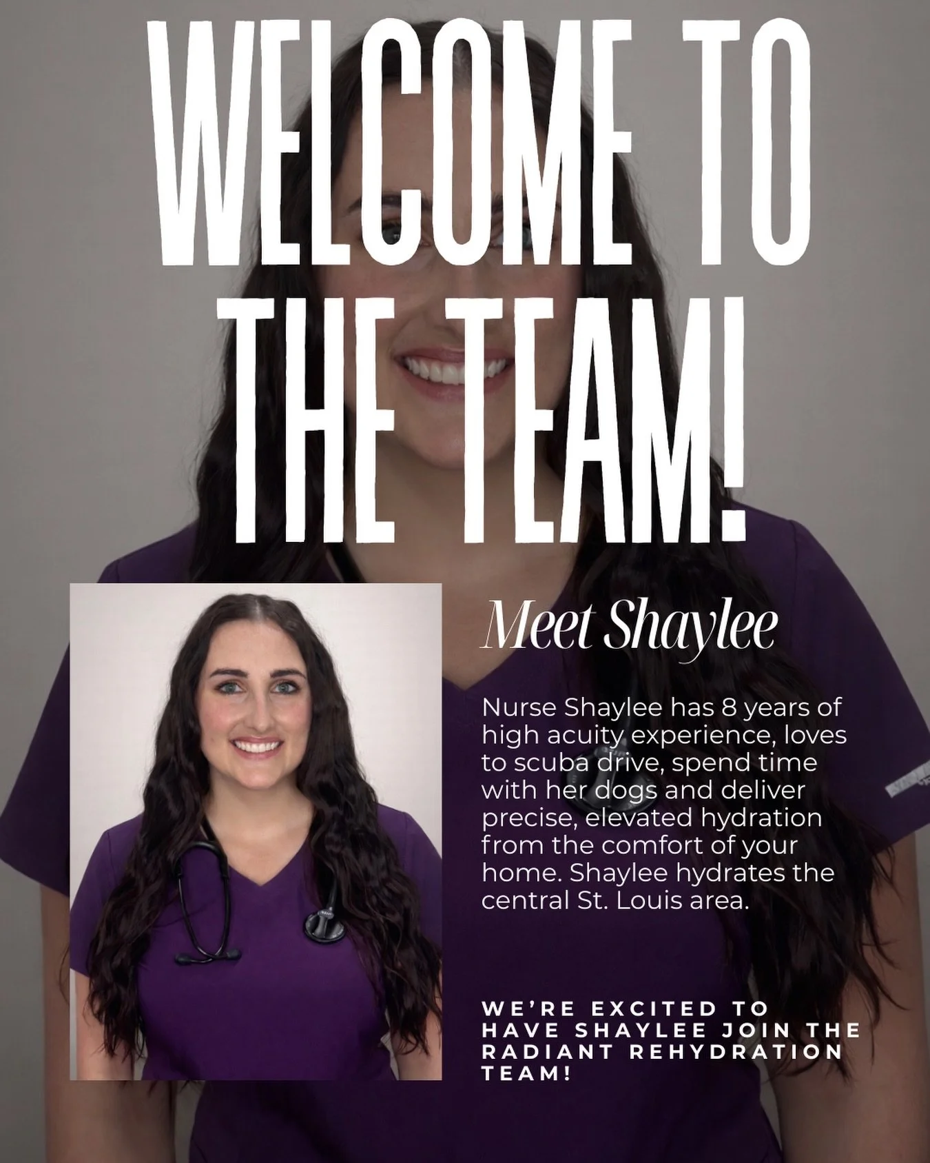 Shaylee is our newest team member and she&rsquo;s ready to meet you! Book your next IV with Shaylee and be sure to ask about her upcoming medical mission trip and the incredible sights she&rsquo;ll be seeing. 

🔗 In bio to secure your next appointme