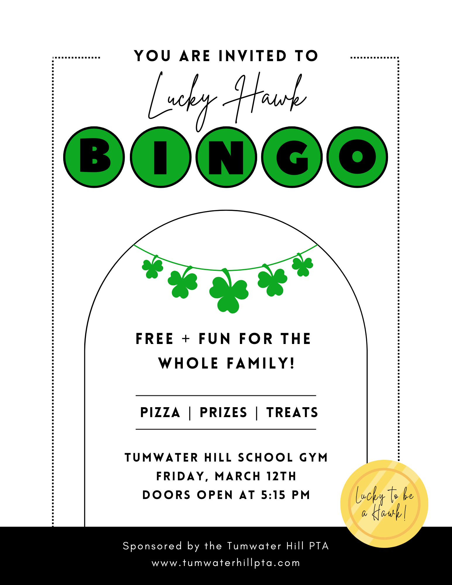 Lucky Hawk Bingo!