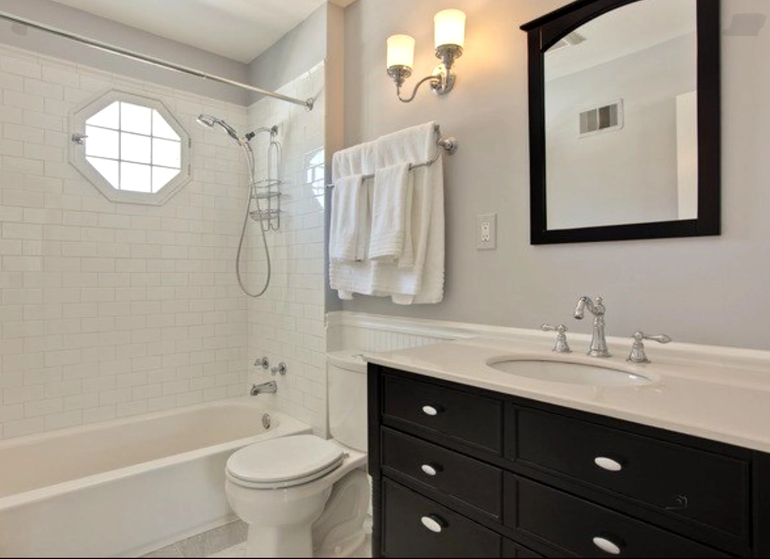 Before - Guest Bathroom