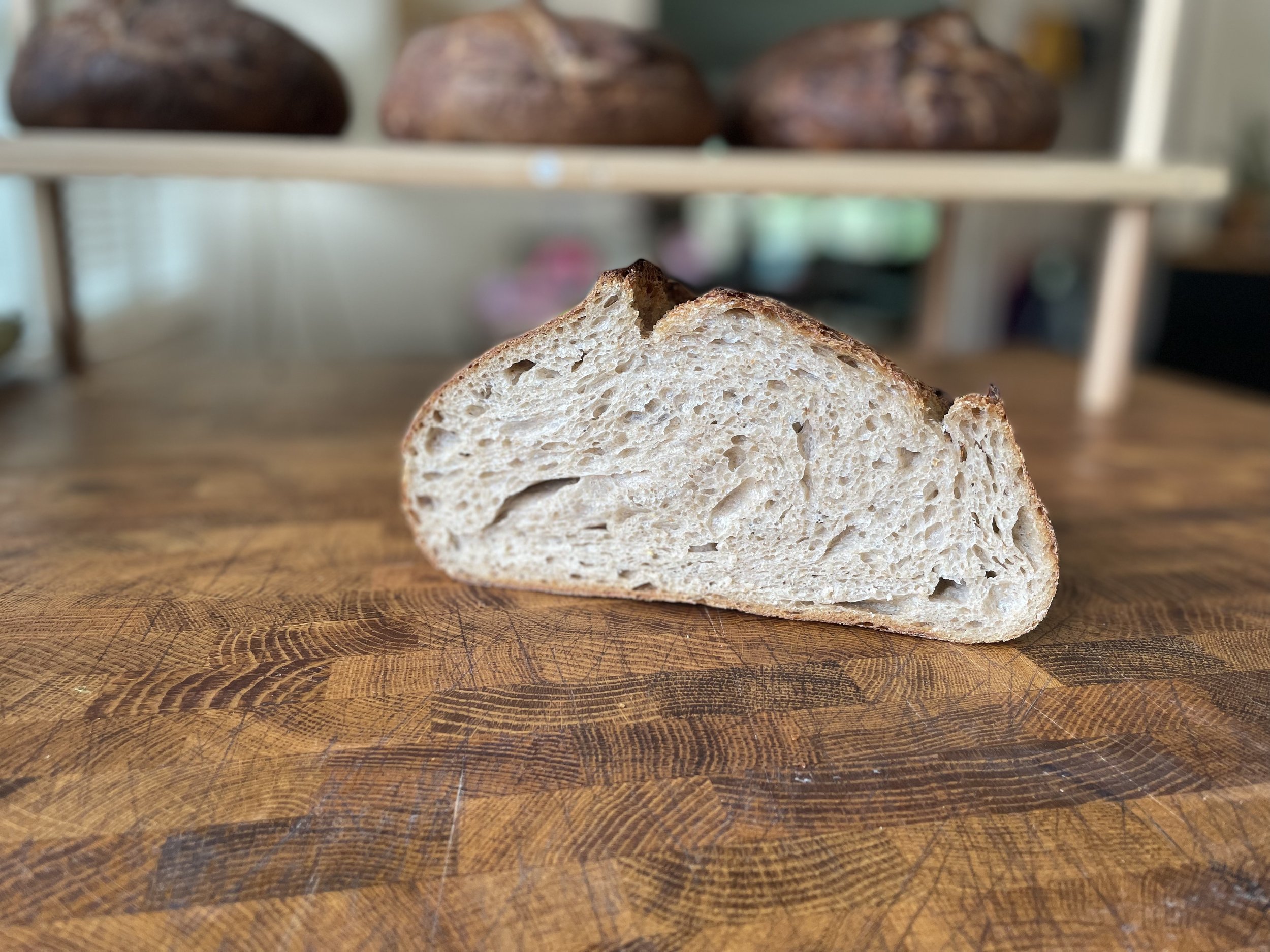 Organic Sourdough 50/50 Loaf