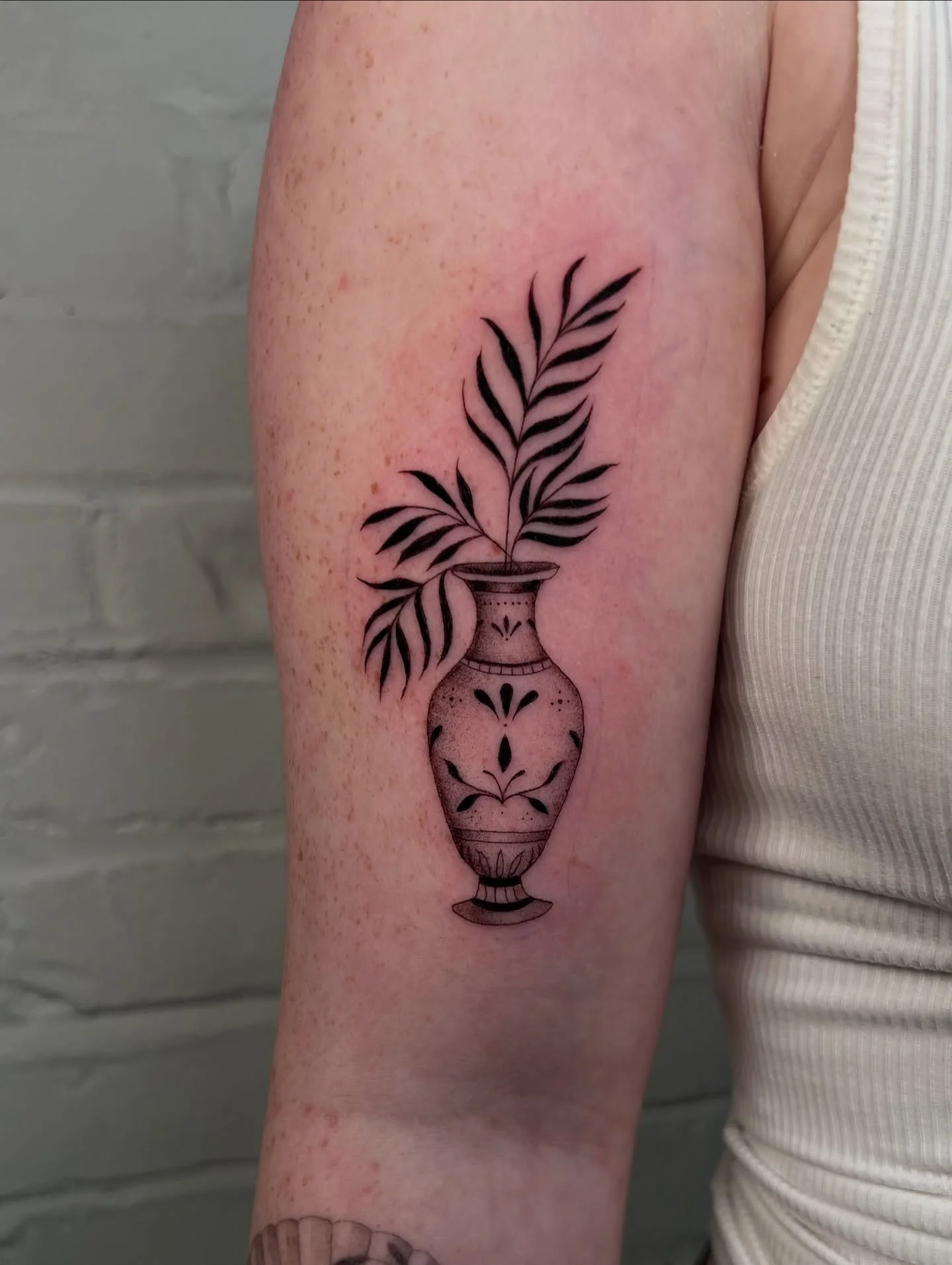 Vase tattoo from earlier today!
.
.
.
#fineline #tattoos #daintytattoo