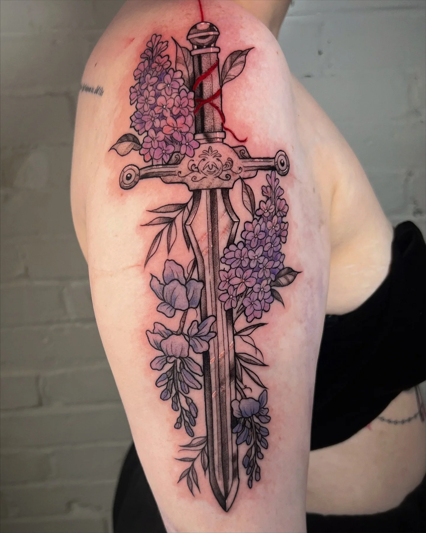 Sleep Token sword of Damocles custom tattoo 😊🙌🏽