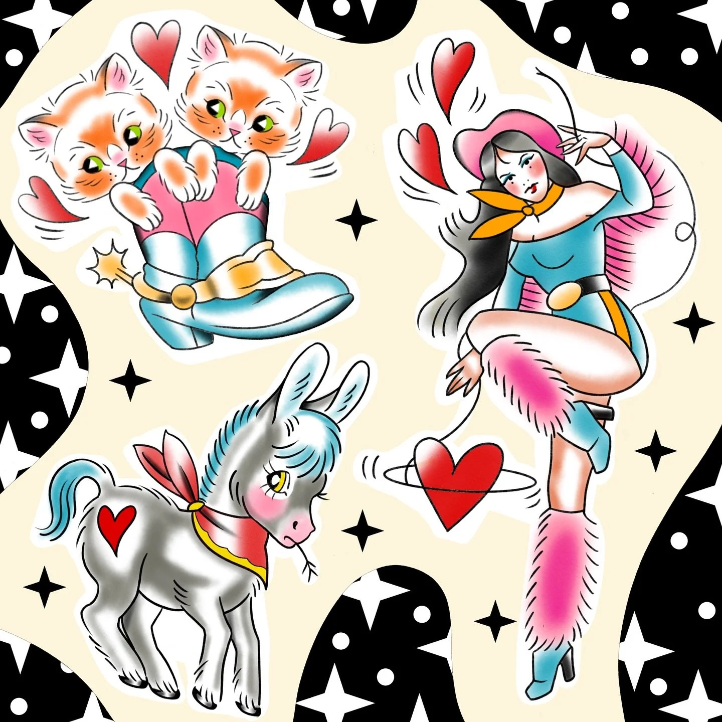 Flashh drop! Prices are for December-January #tattooflash #flash #art