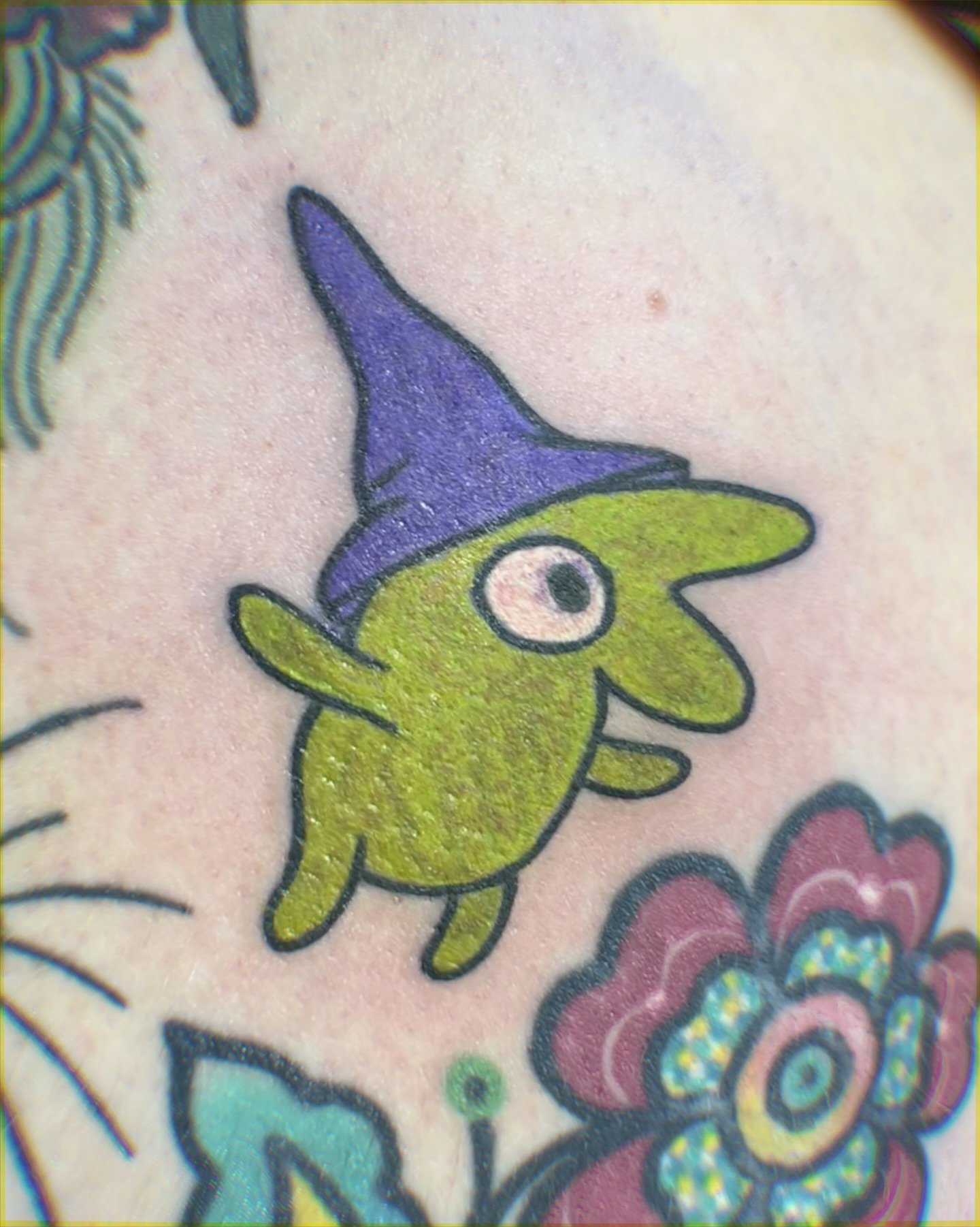 Lil Glep tattoo! Did anyone see the last epoxy of Smiling Friends?!