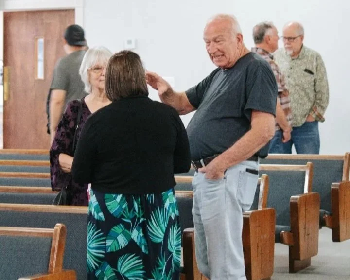 Bixby First Assembly adults talking.jpg