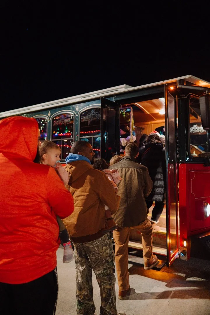 Bixby First Assembly family on trolley.jpg