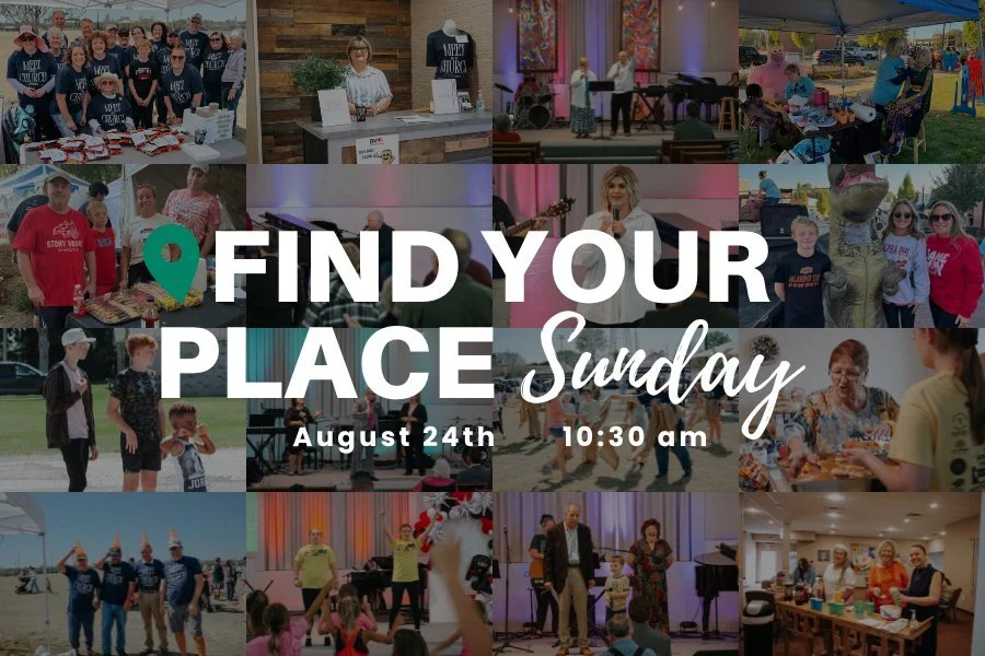 Find Your Place Sunday