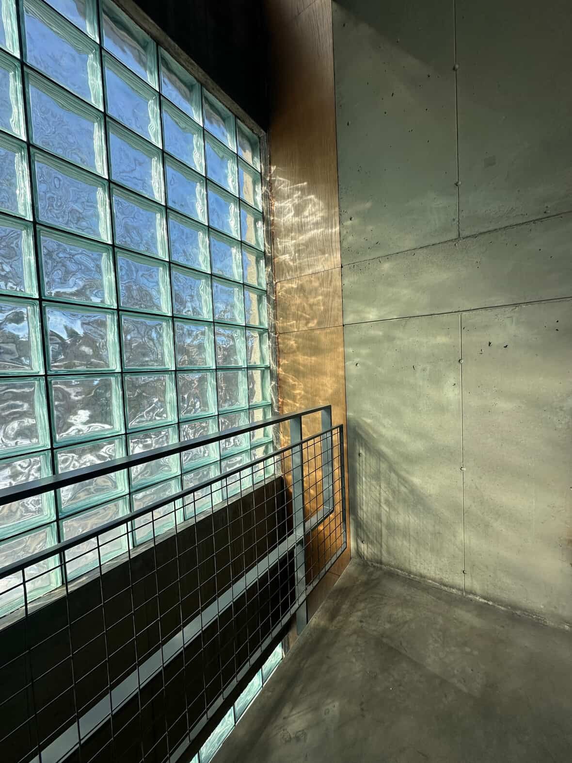 Stairwell in LeCorbusier's Carpenter Center - Harvard Campus, MA 2026 - Hugh Scott Douglas