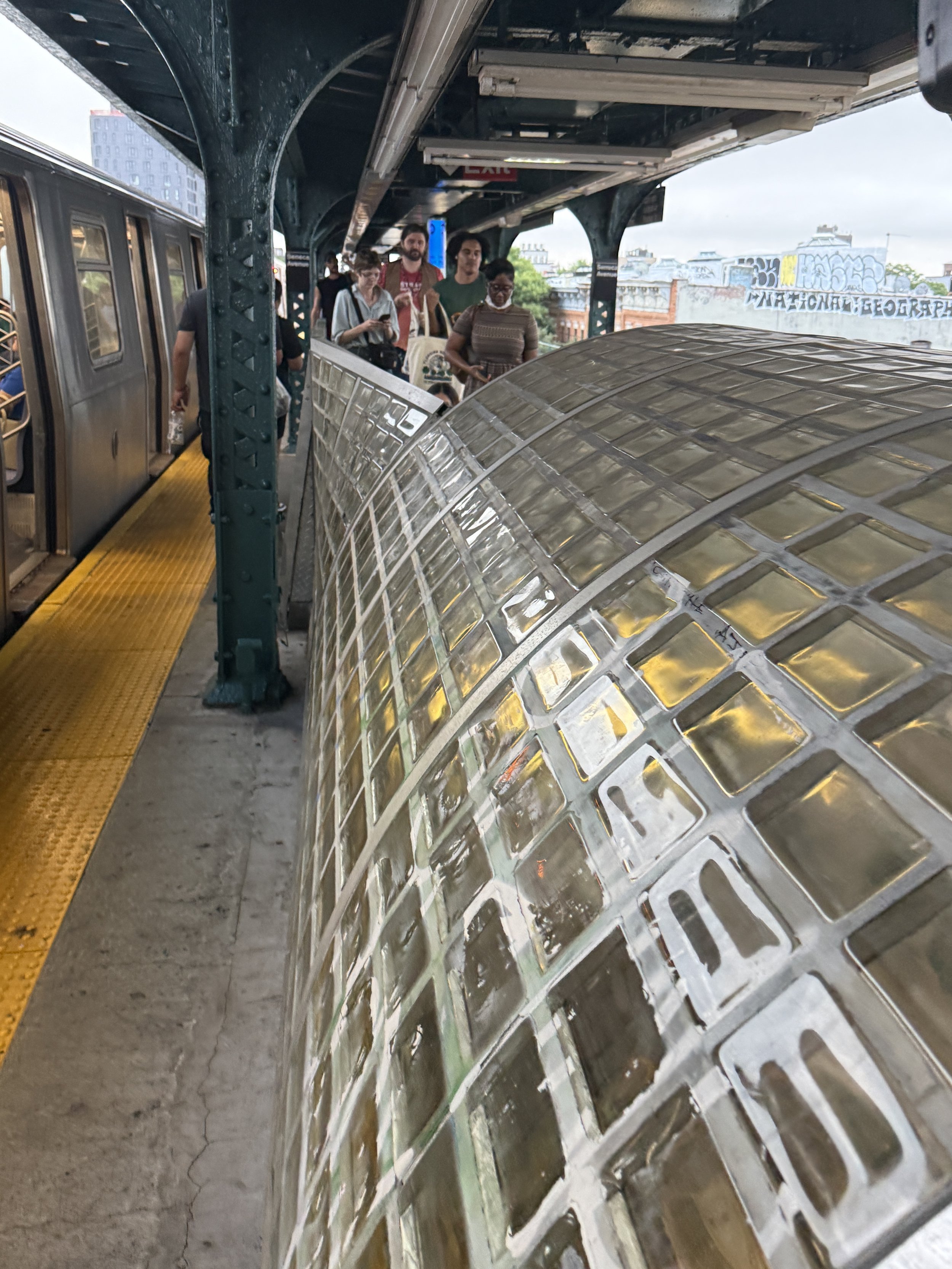 Seneca Ave Subway Station, Brooklyn, NY 2026 - Juliana Schwartz