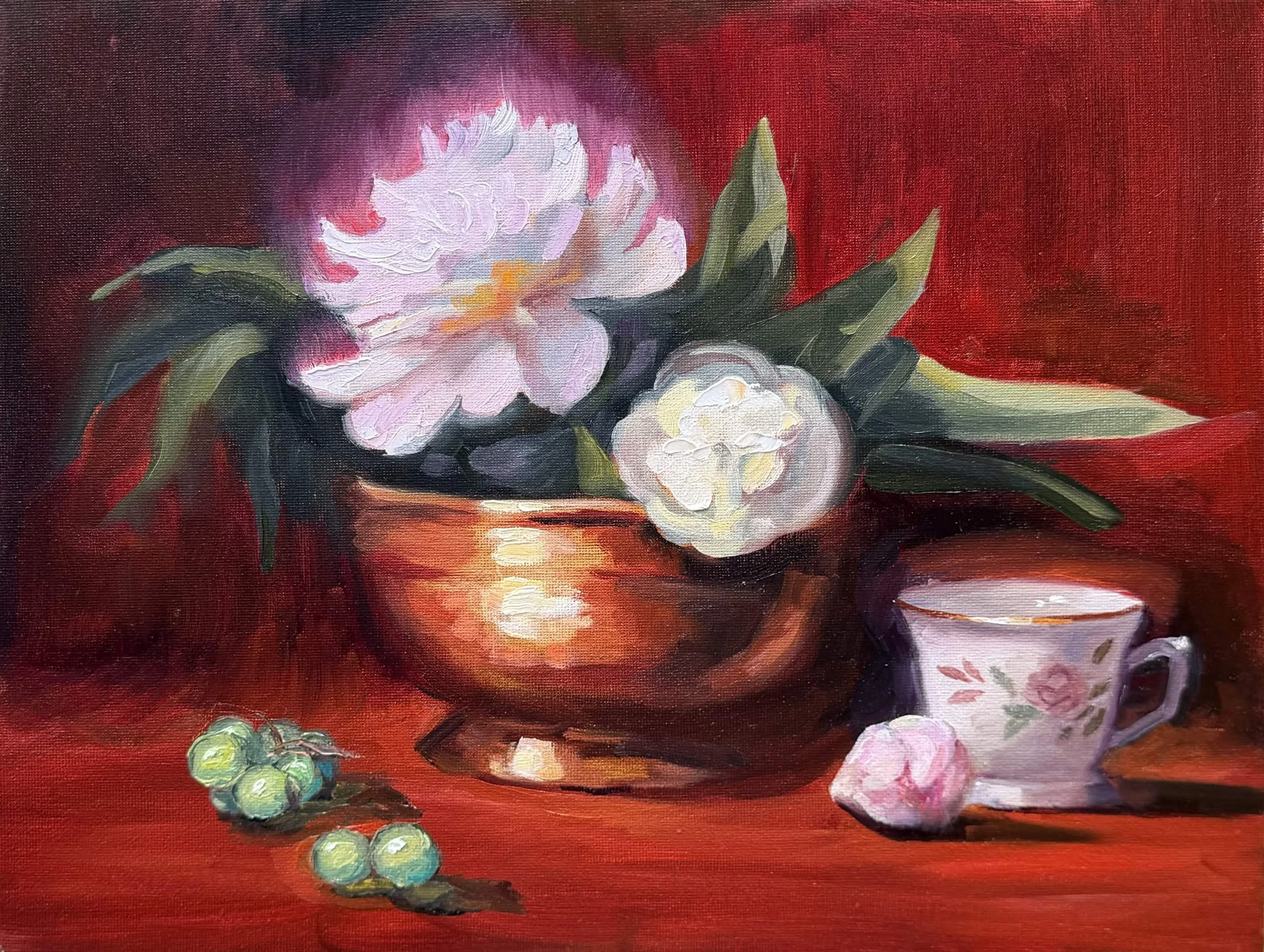 Still Life with Peonies