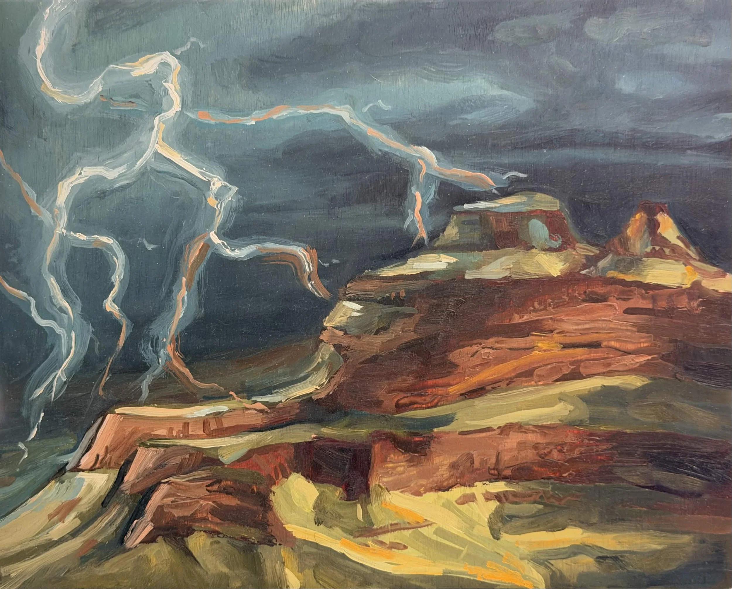 Lightning in the Canyon