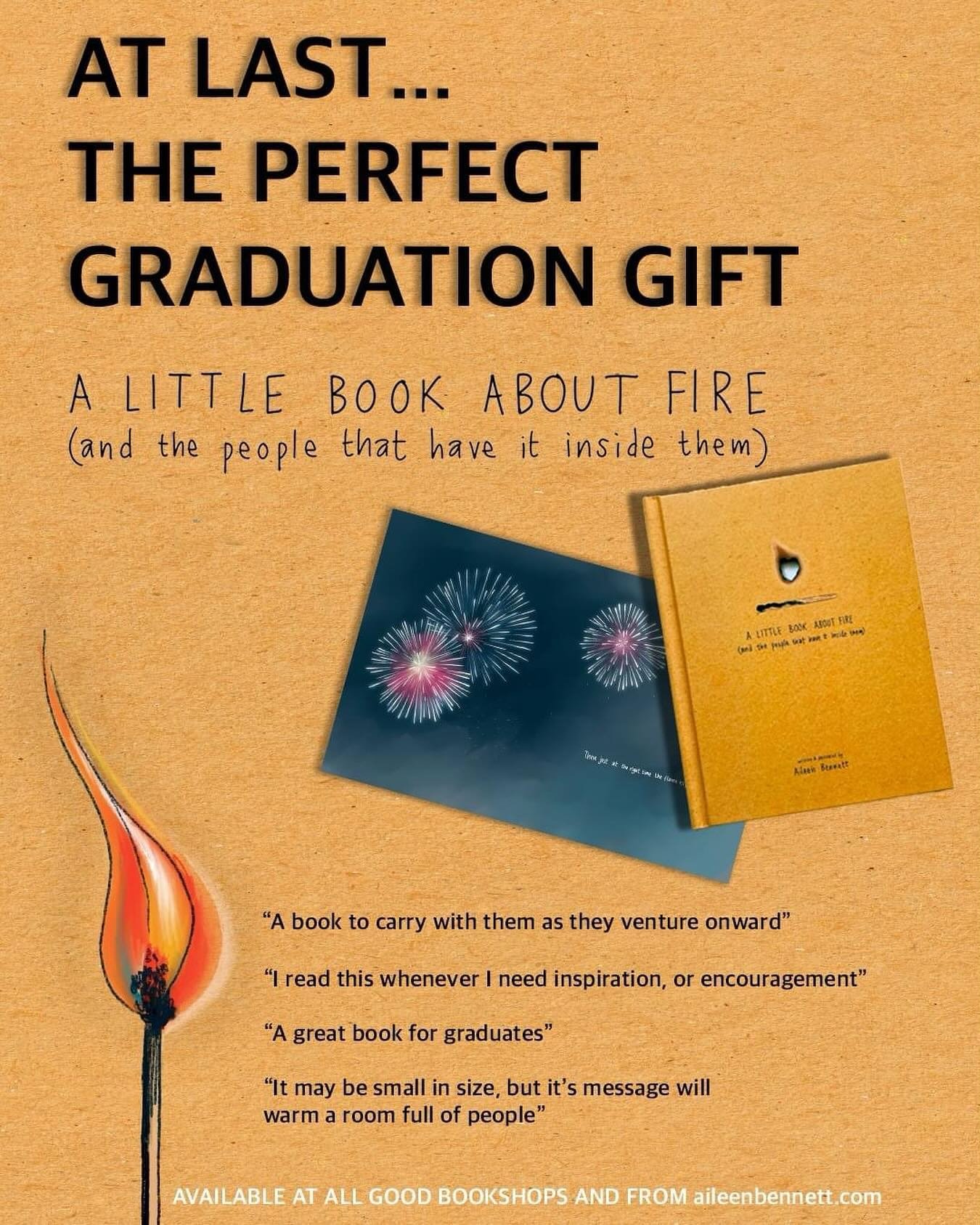 This little book is the perfect graduation gift. It&rsquo;s hard to make that simpler, yes we know all the places they&rsquo;ll go and this is the book that will go with them. 

Simple, clever, beautiful and that little reminder of who they really ar