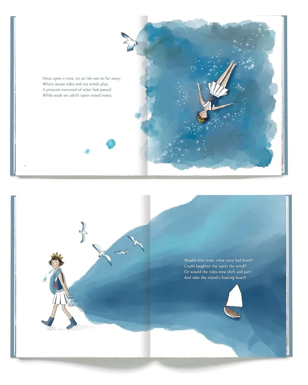 Some illustrations I did to go with the beautiful words in @sailingwithangels , the new book from @laura_briel_sullivan. It&rsquo;s a book about those we lose and the wisdom they leave, and about grieving in a way that leaves us all enriched. 
We are