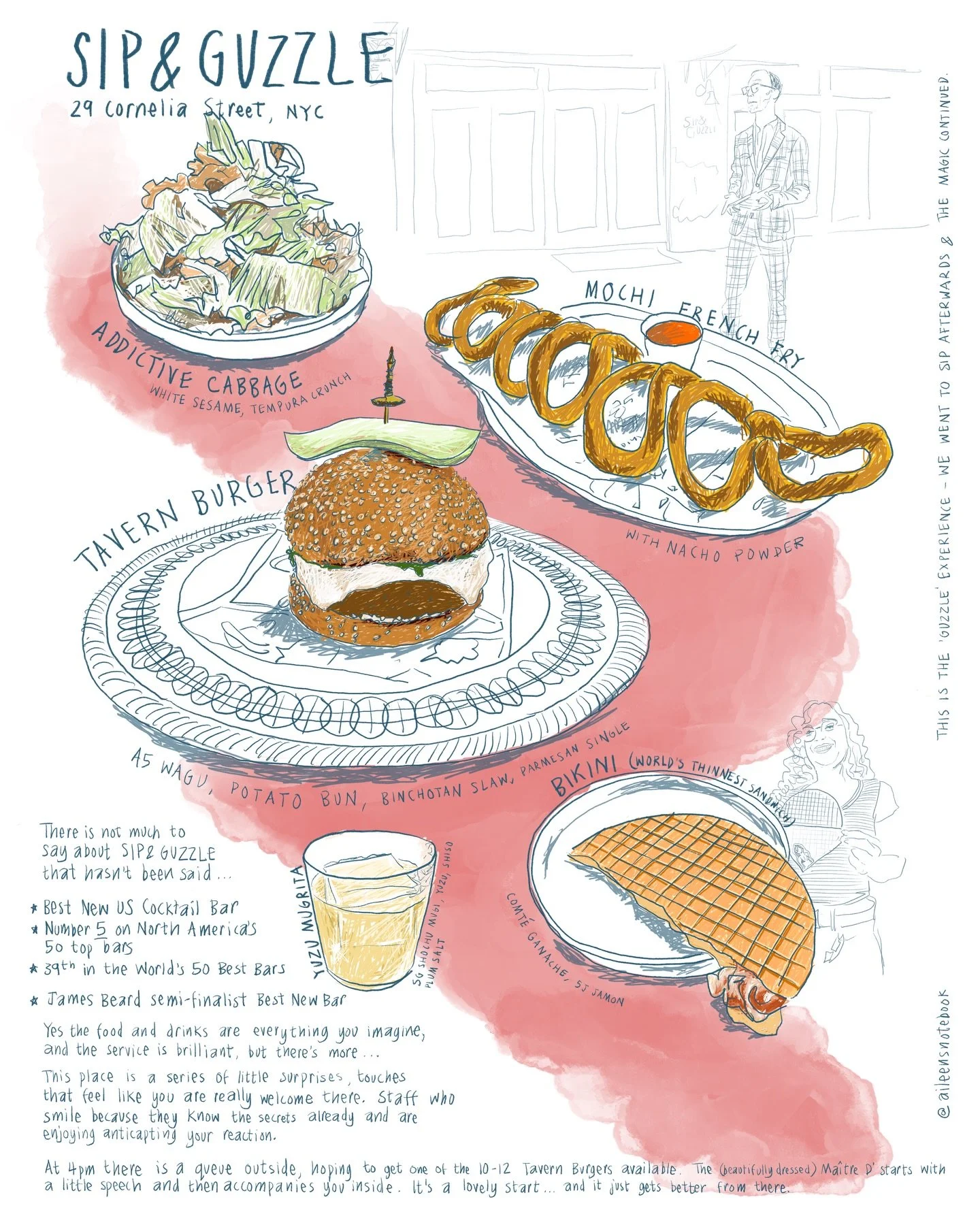 There is not much to say about @sipandguzzlenyc that hasn&rsquo;t already been said
Best new US cocktail bar
Number five on North America&rsquo;s top 50 bars
39th in the world&rsquo;s 50 best bars
James Beard semifinalist best new bar

This place liv