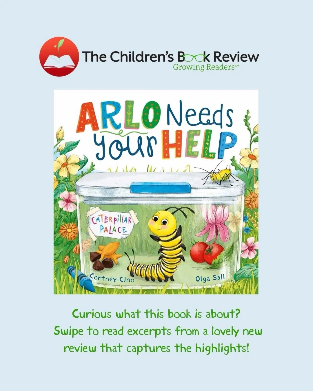 Read the highlights! Thanks to @thechildrensbookreview for the lovely feature! #arloneedsyourhelp #picturebooks #monarchconservation #interactivebooks