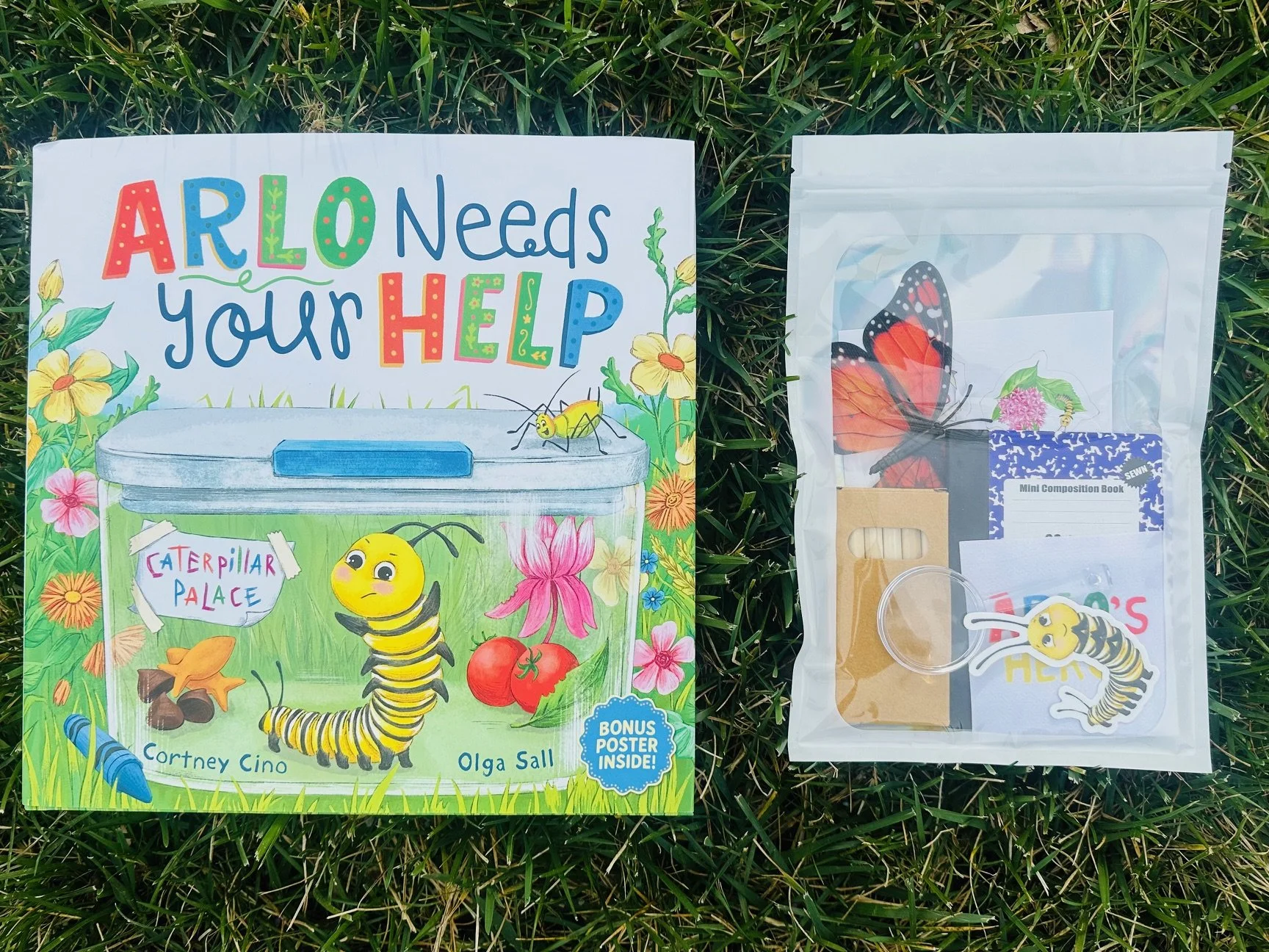 Arlo Needs Your Help Hardcover + Read & Play Pack Bundle