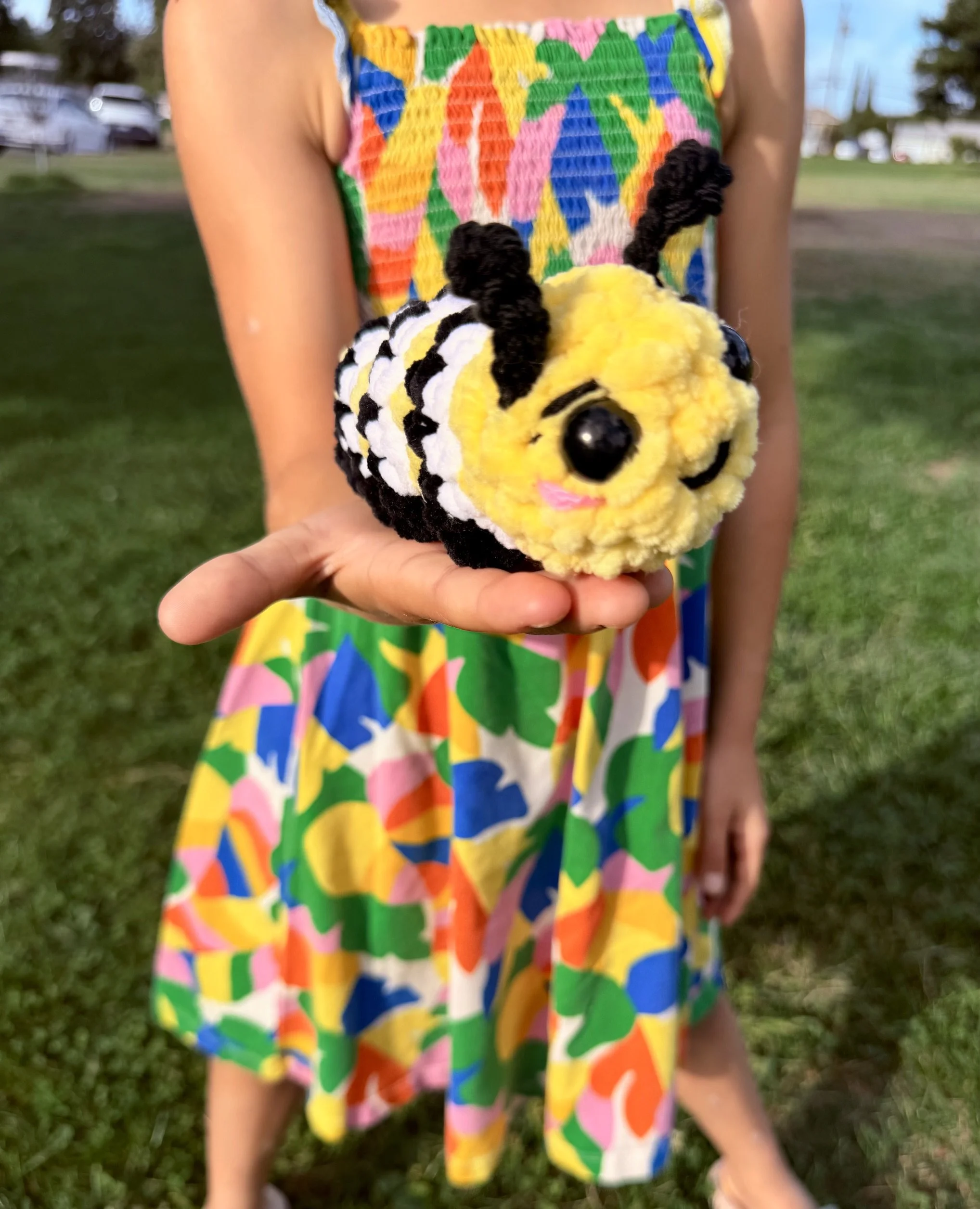 Hand Crocheted Arlo (Caterpillar) Stuffed Animal