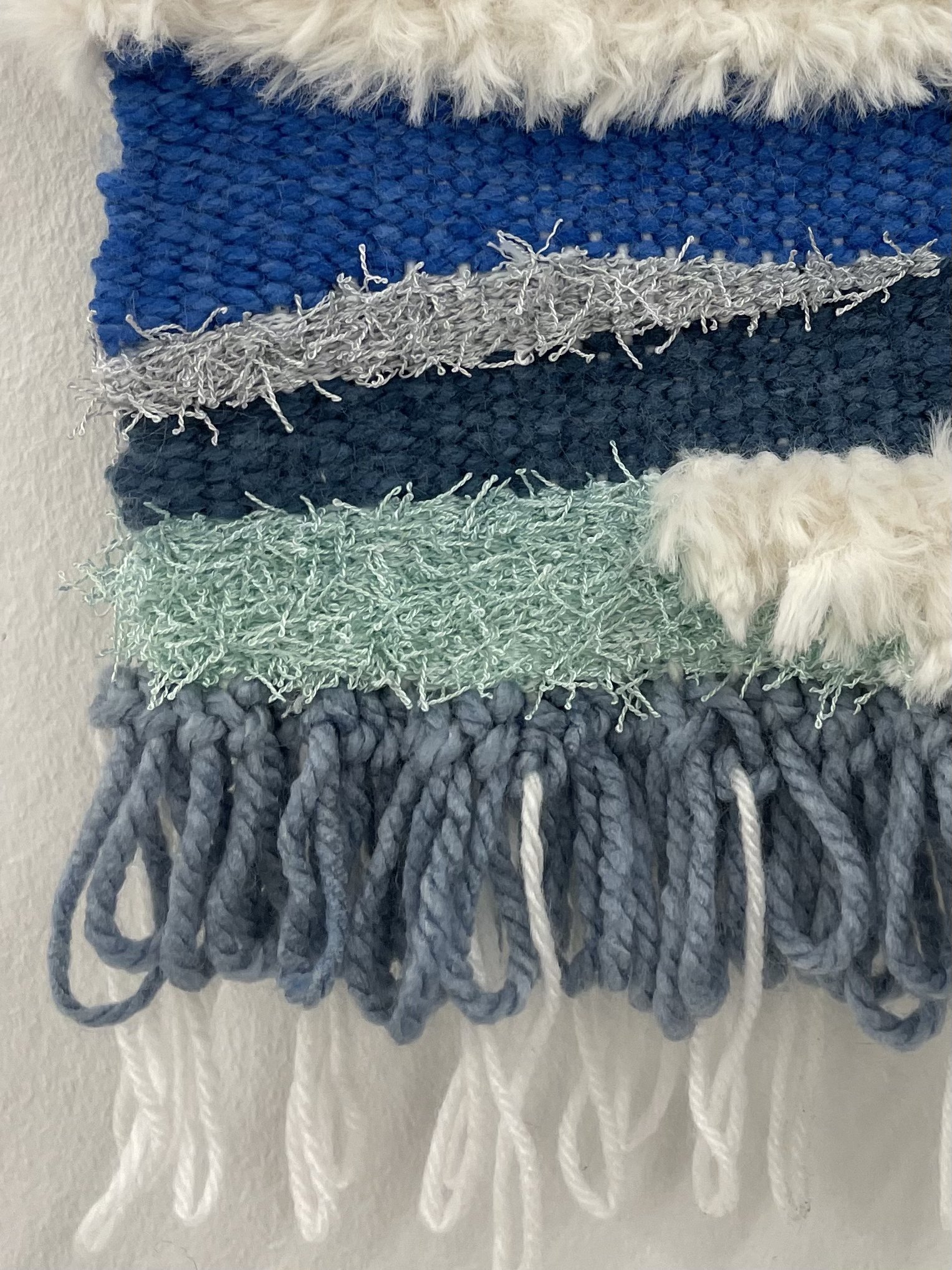 Hand-Made Loom Woven Textile