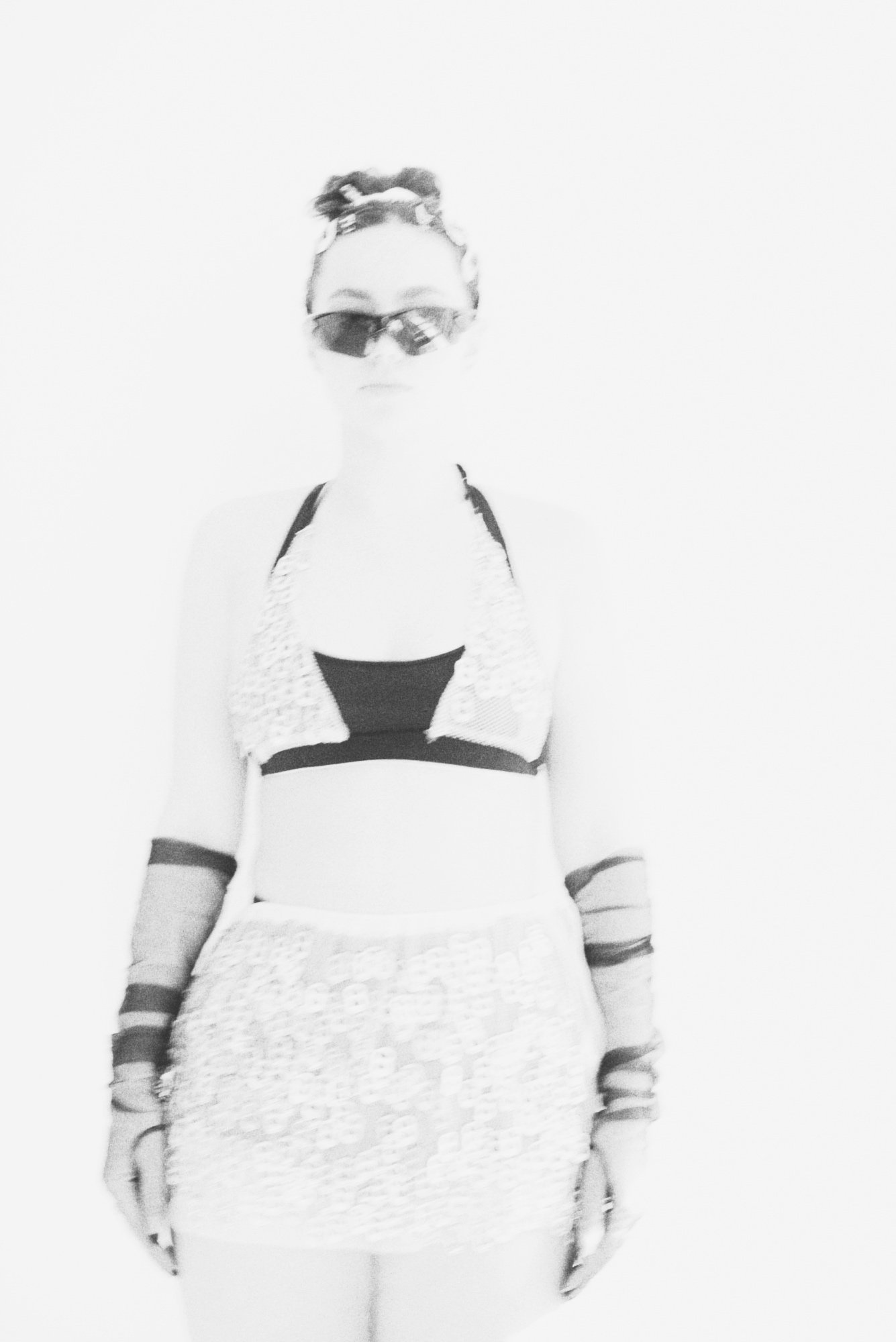 Sustainable Two Piece Set
Mesh Bag deconstructed and Hundreds of Pop Tabs