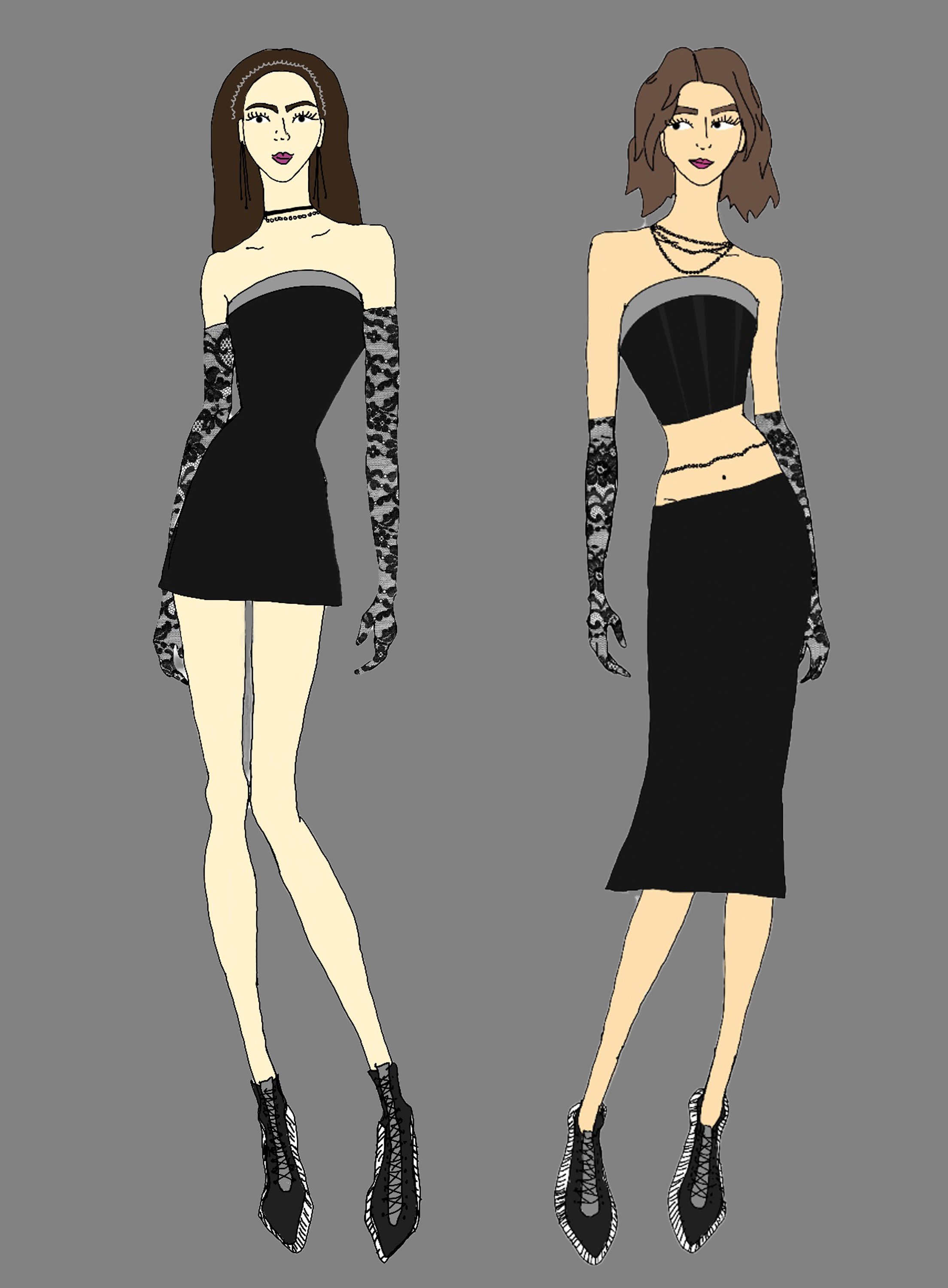 Sketch of Final Illustration Ideas