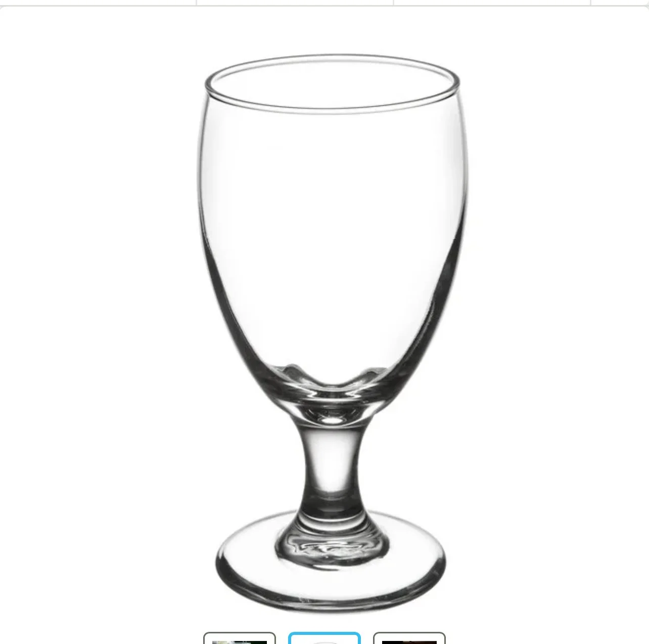 Elegant 16 oz Water Goblet