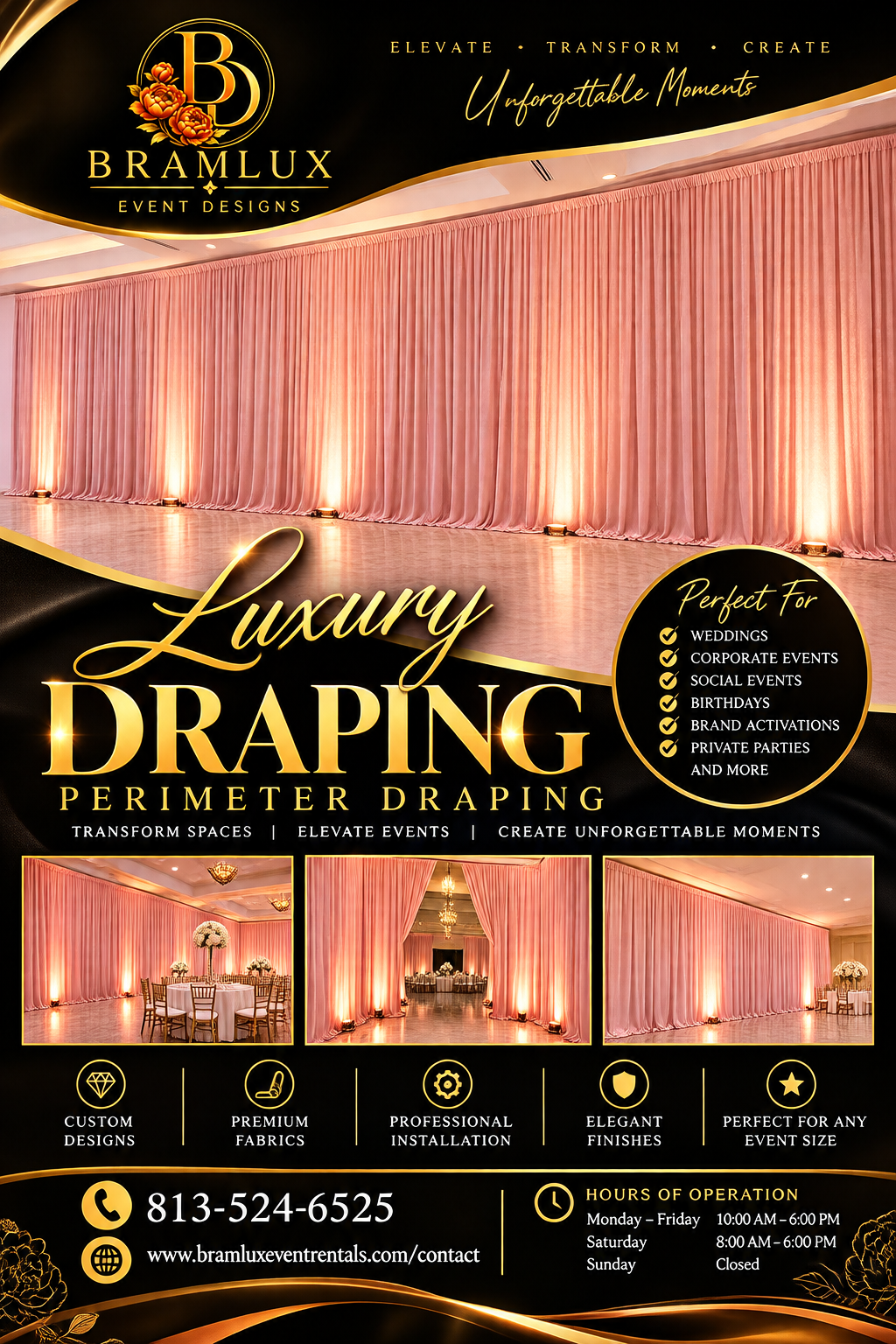 Event Draping/Perimeter Draping