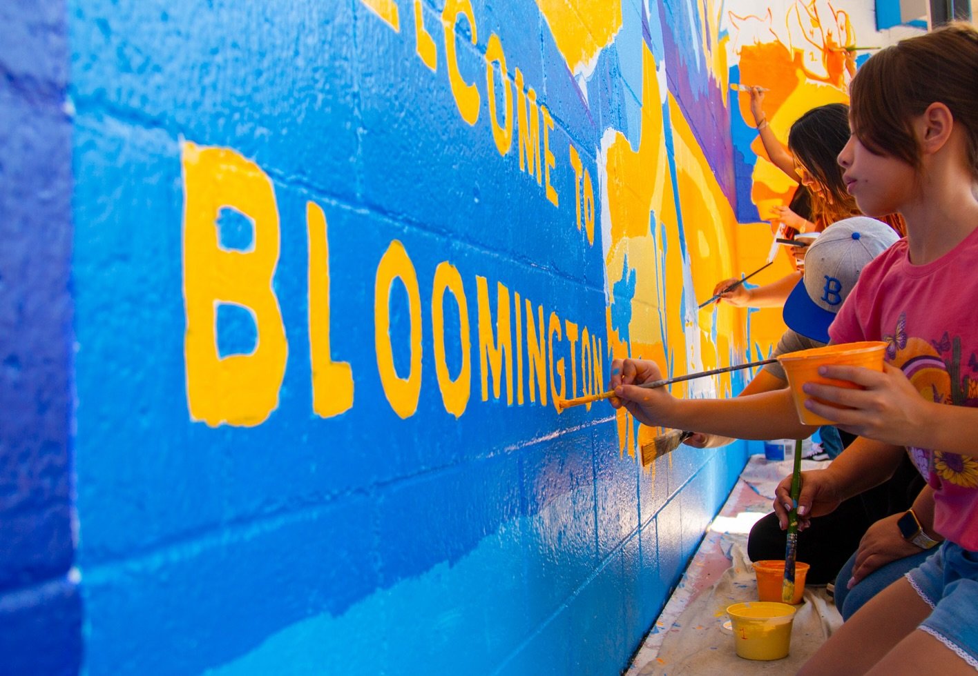 I like to think that projects like this can start conversations, be an example of why art is needed and hopefully uplift more artists.

The Kessler Park Mural Project had community involved every step of the way. From concept development, to painting
