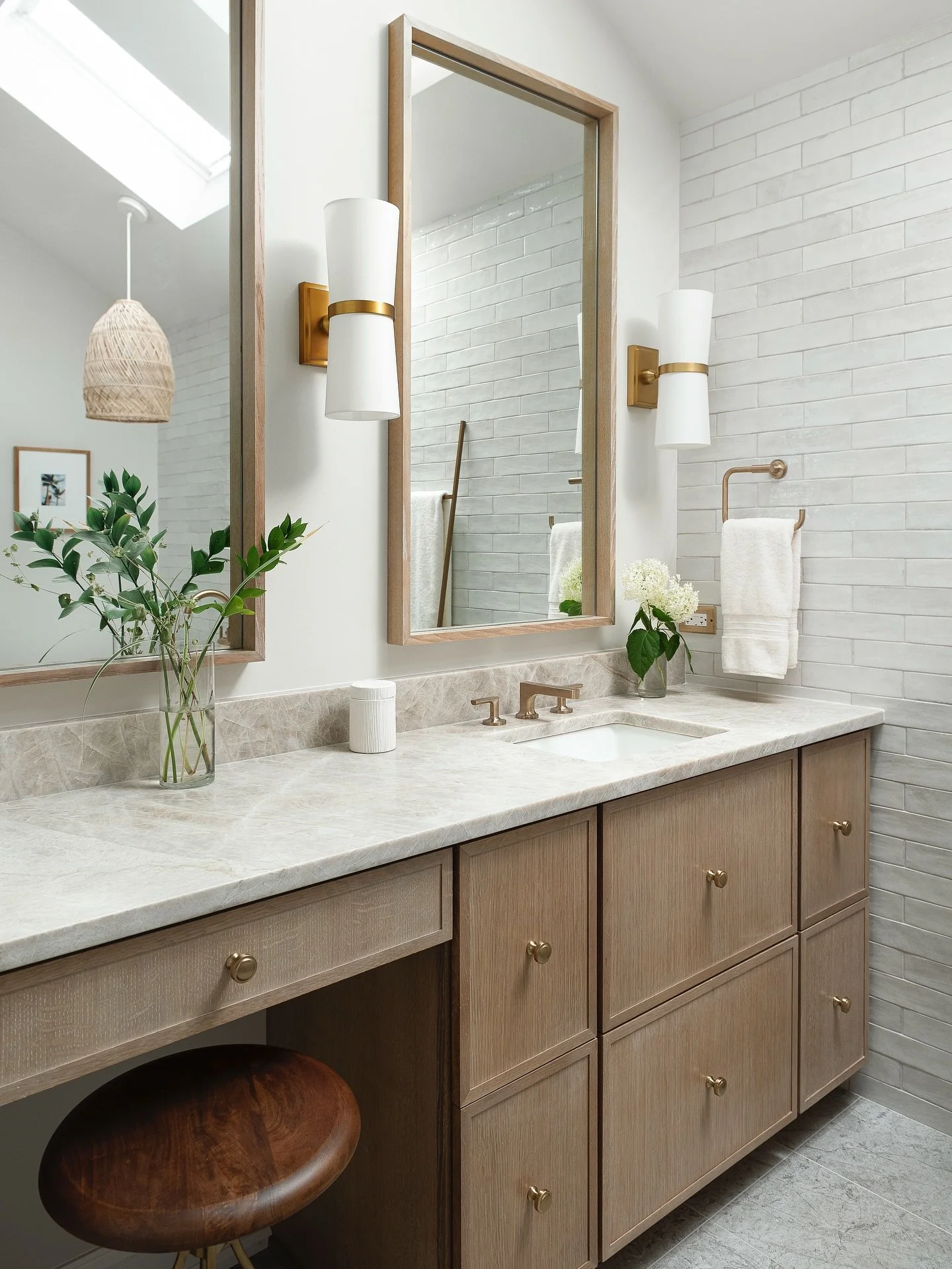 Sometimes you have to decide between following a hot trend or going with the classics. For bathroom and kitchen projects, Taj Mahal quartzite is the perfect blend of contemporary and timeless, and it has been requested more than ever lately. Its clas