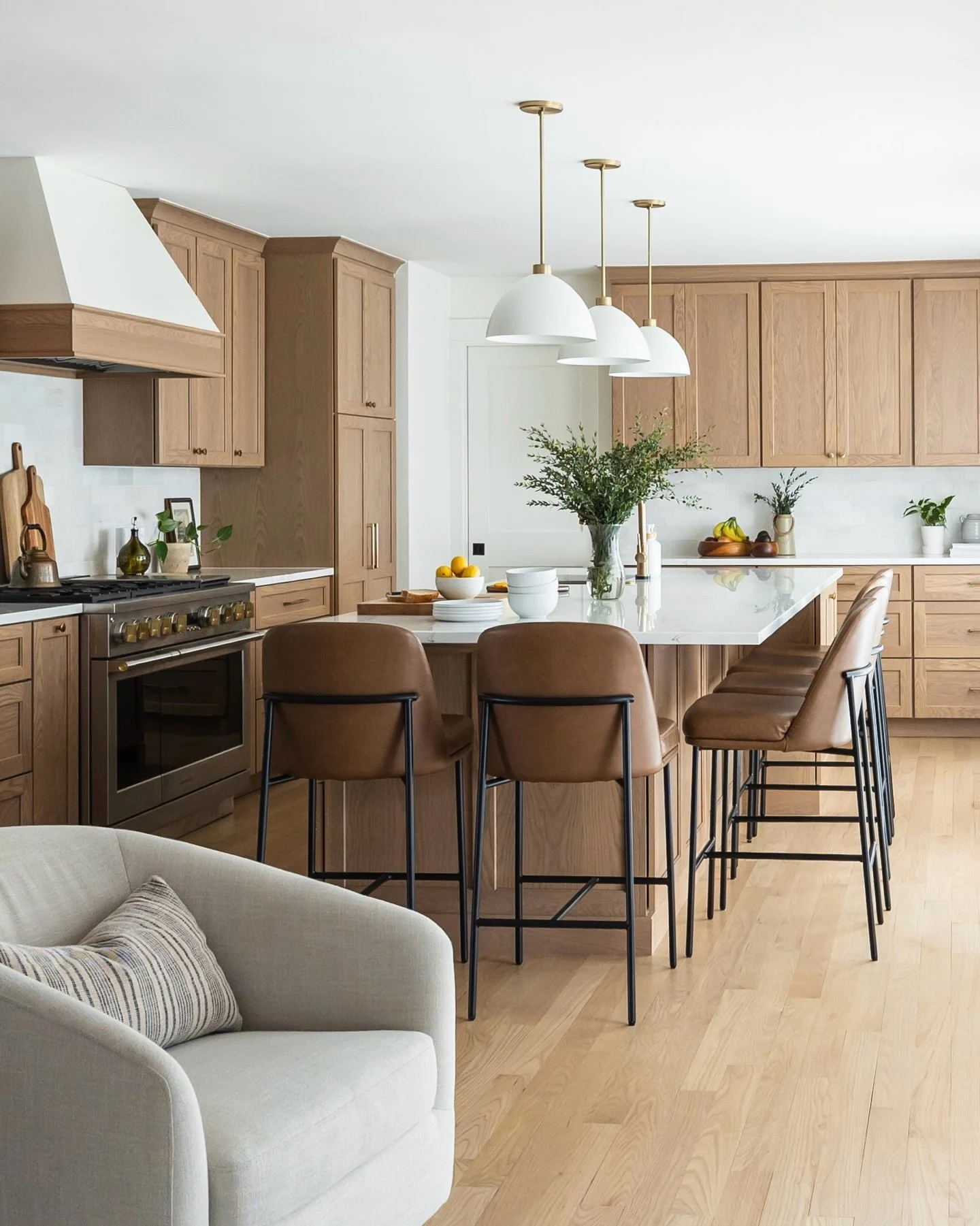 A well-executed renovation begins with a design board, shown here at the end of the carousel. 

Materials, products, and finishes are layered in until a cohesive, functional, and beautiful solution is achieved. 

Project: New Horizons 
Photos by @jul