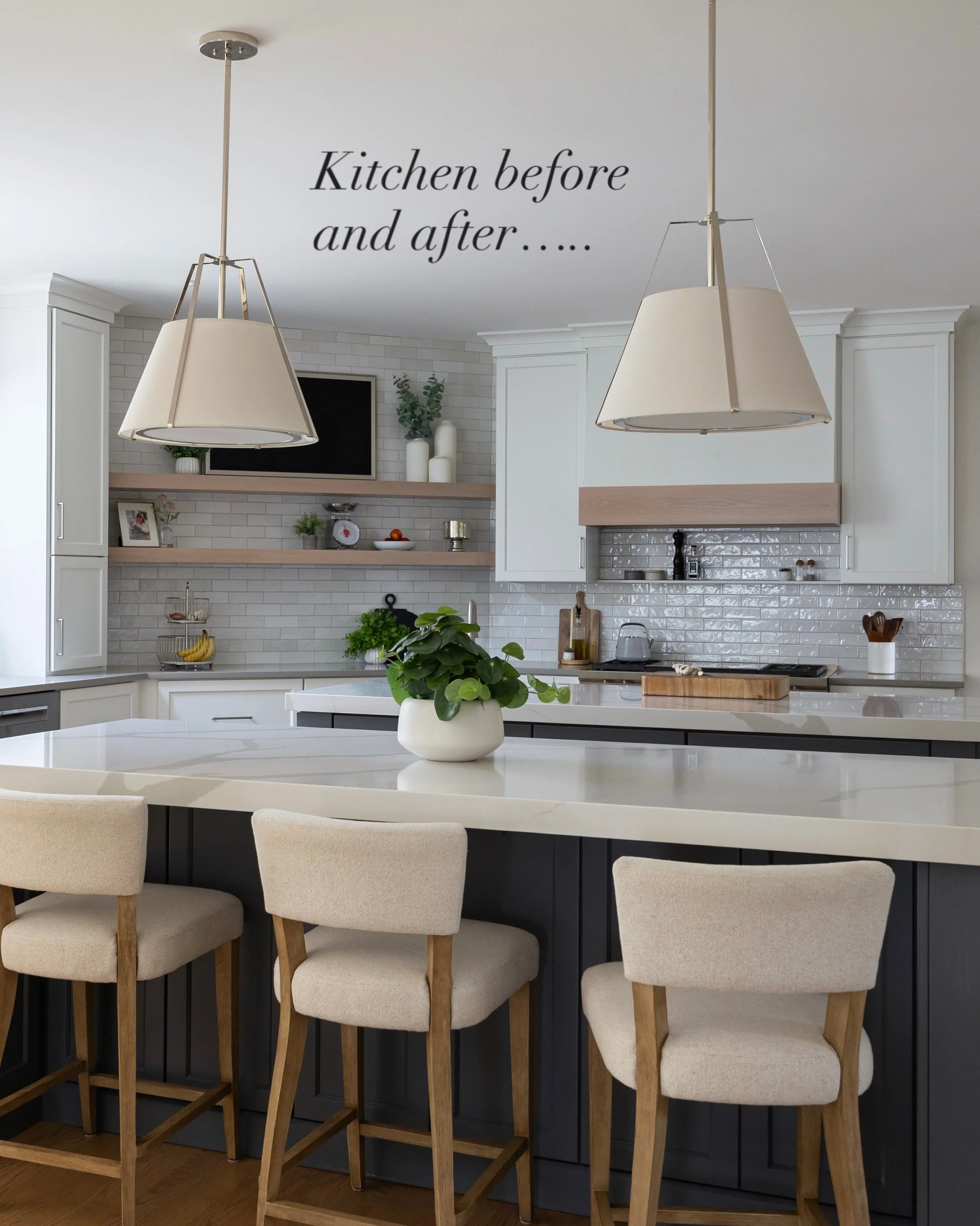Nothing better than a total kitchen transformation. Ciao, old world Tuscany. Hello, you bright and lovely thing!

Project: Prairie Path Forward 
After photos by @juliannegreenphotography
