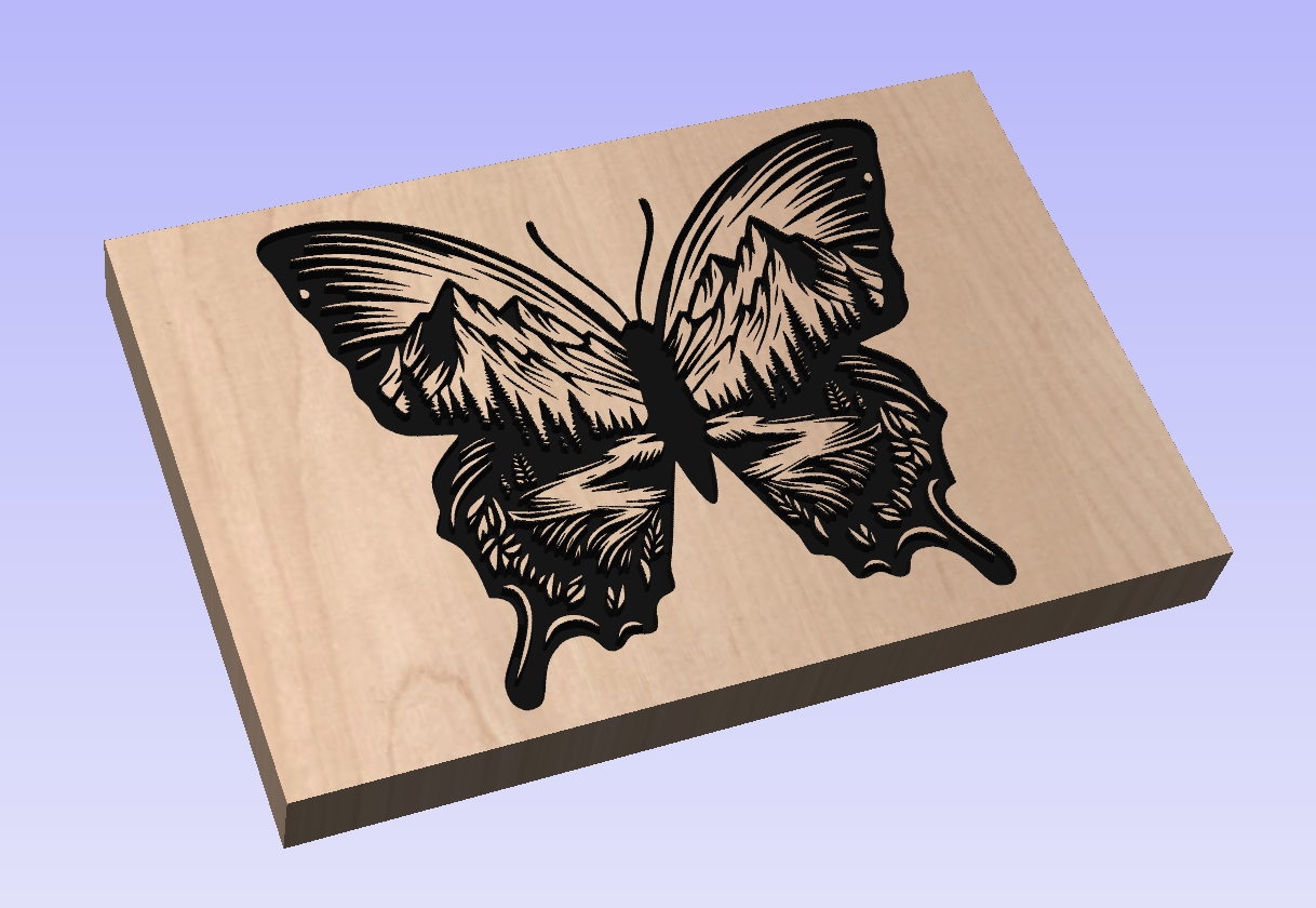 Butterfly Mtn - Digital File Only
