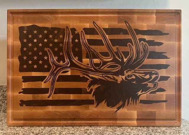 American Elk - Cutting Board